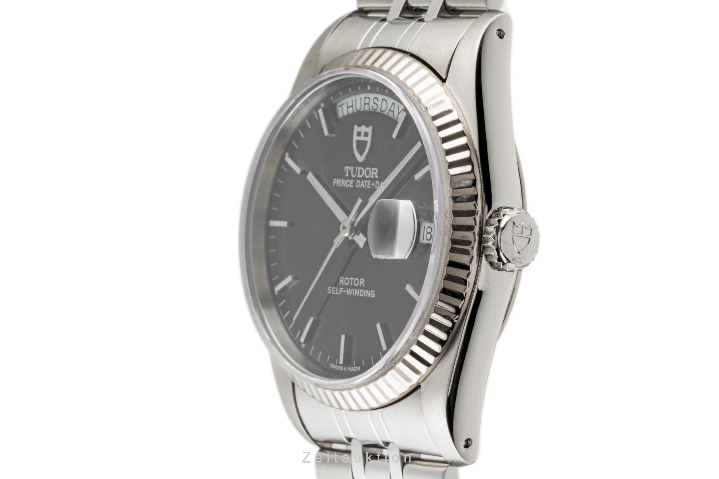 Tudor Prince Date steel / white gold automatic men's watch 76214  [2304806]