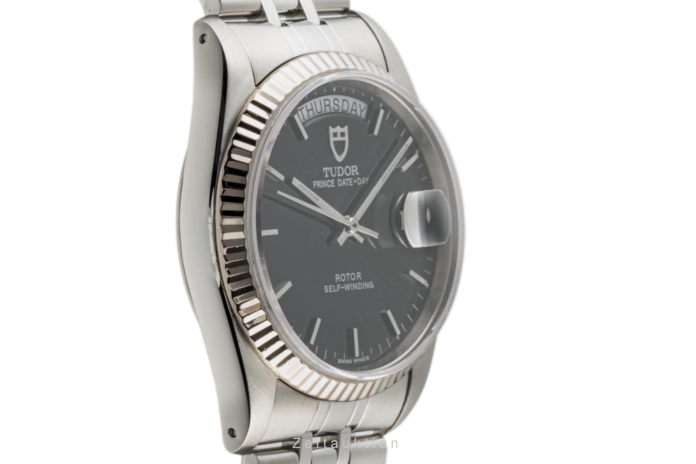 Tudor Prince Date steel / white gold automatic men's watch 76214  [2304806]