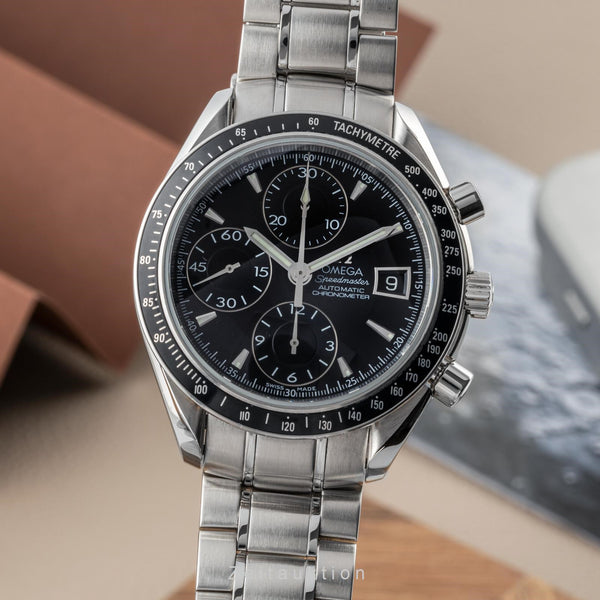 Omega Speedmaster chronograph steel automatic men's watch 3210.50.00, 178.0056 LP: 6100EUR  [2304808]