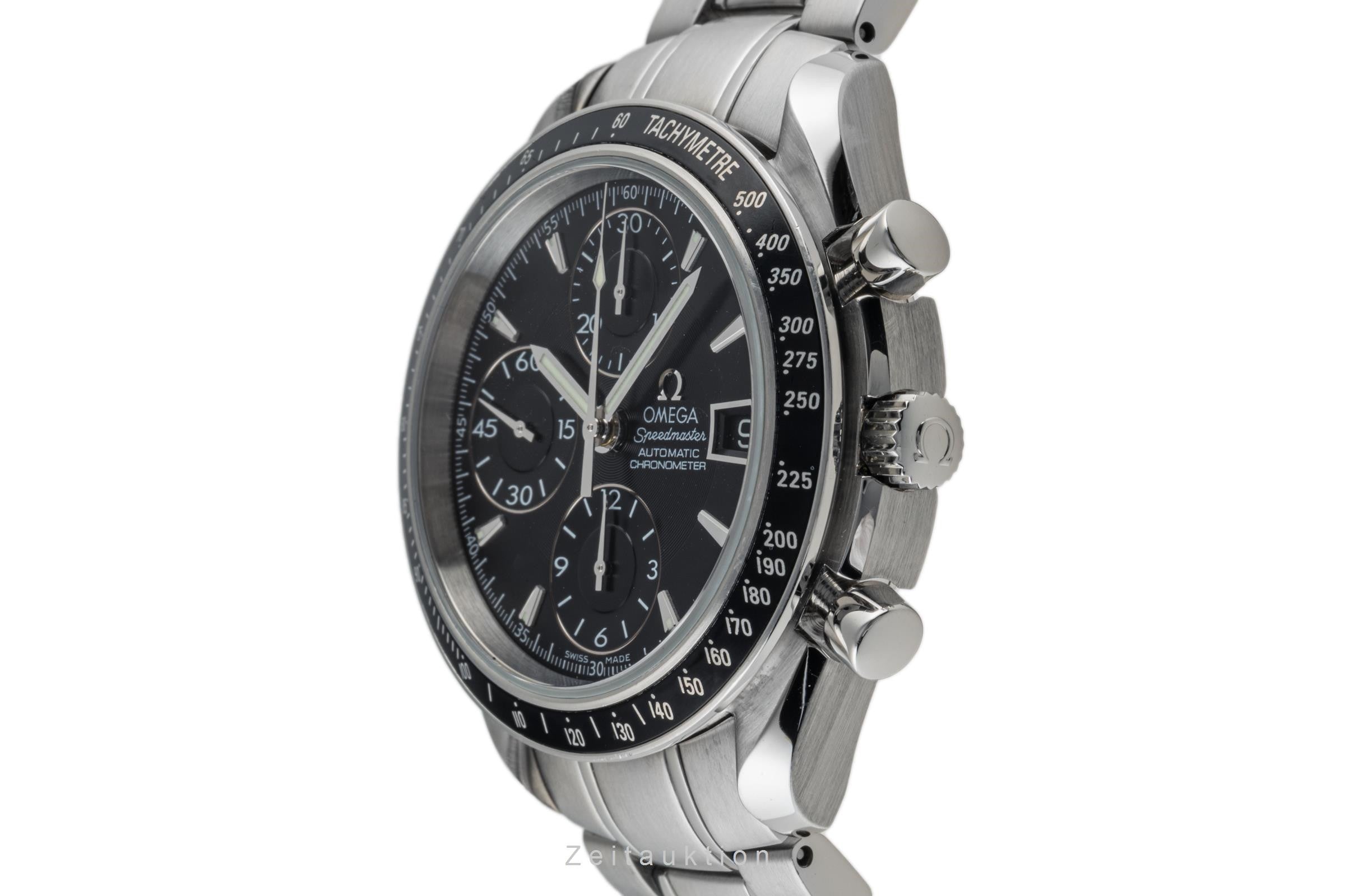 Omega Speedmaster chronograph steel automatic men's watch 3210.50.00, 178.0056 LP: 6100EUR  [2304808]