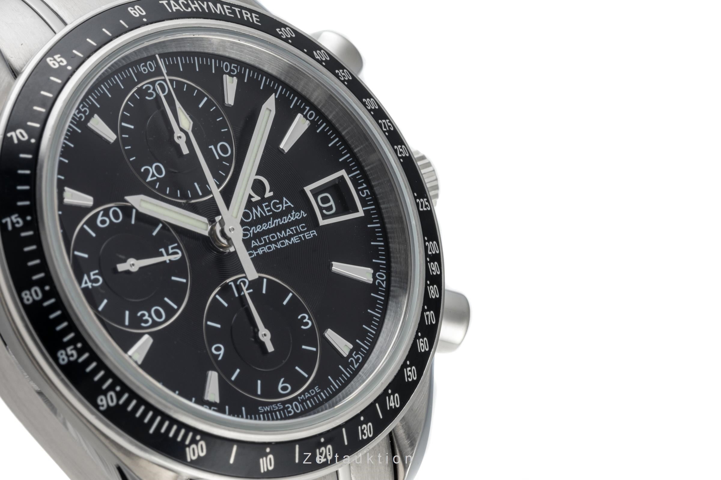 Omega Speedmaster chronograph steel automatic men's watch 3210.50.00, 178.0056 LP: 6100EUR  [2304808]