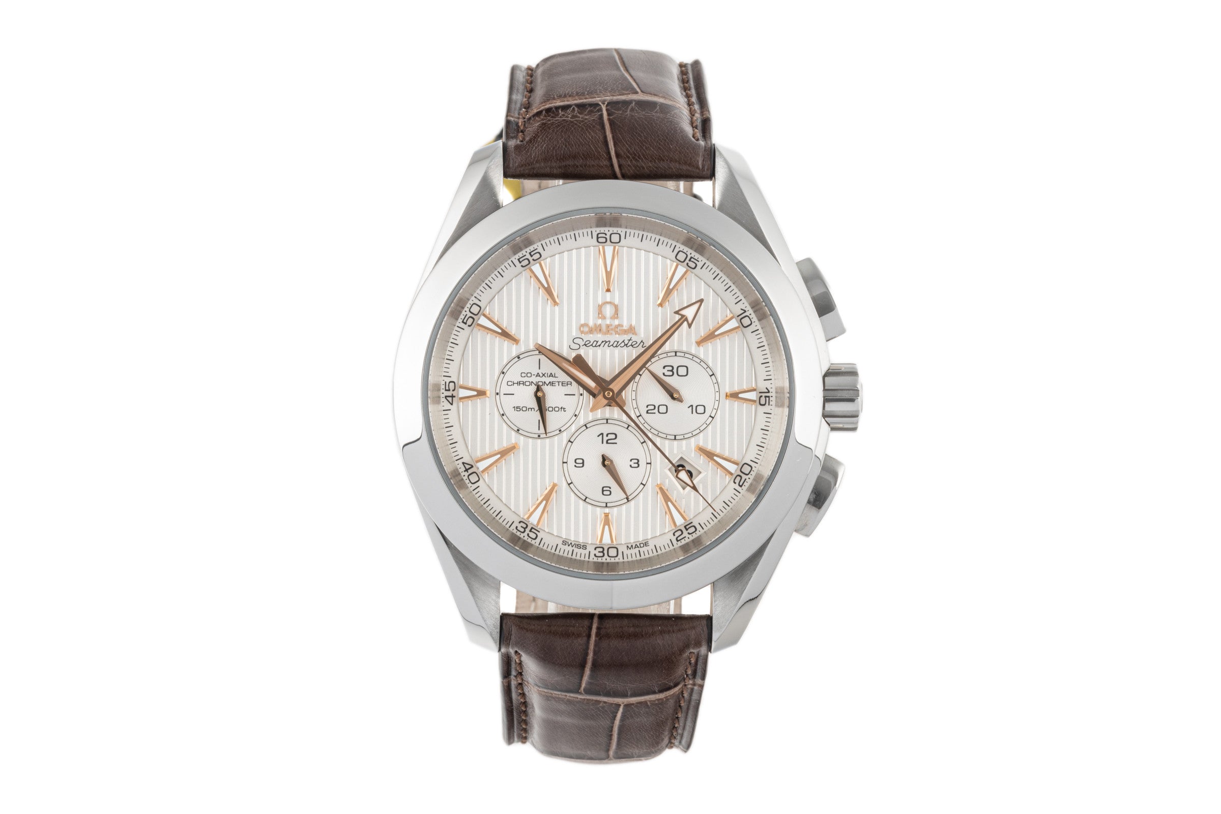 Omega Seamaster Aqua Terra Chronograph Stahl Automatik 231.13.44.50.02.001 B&P [2304835]