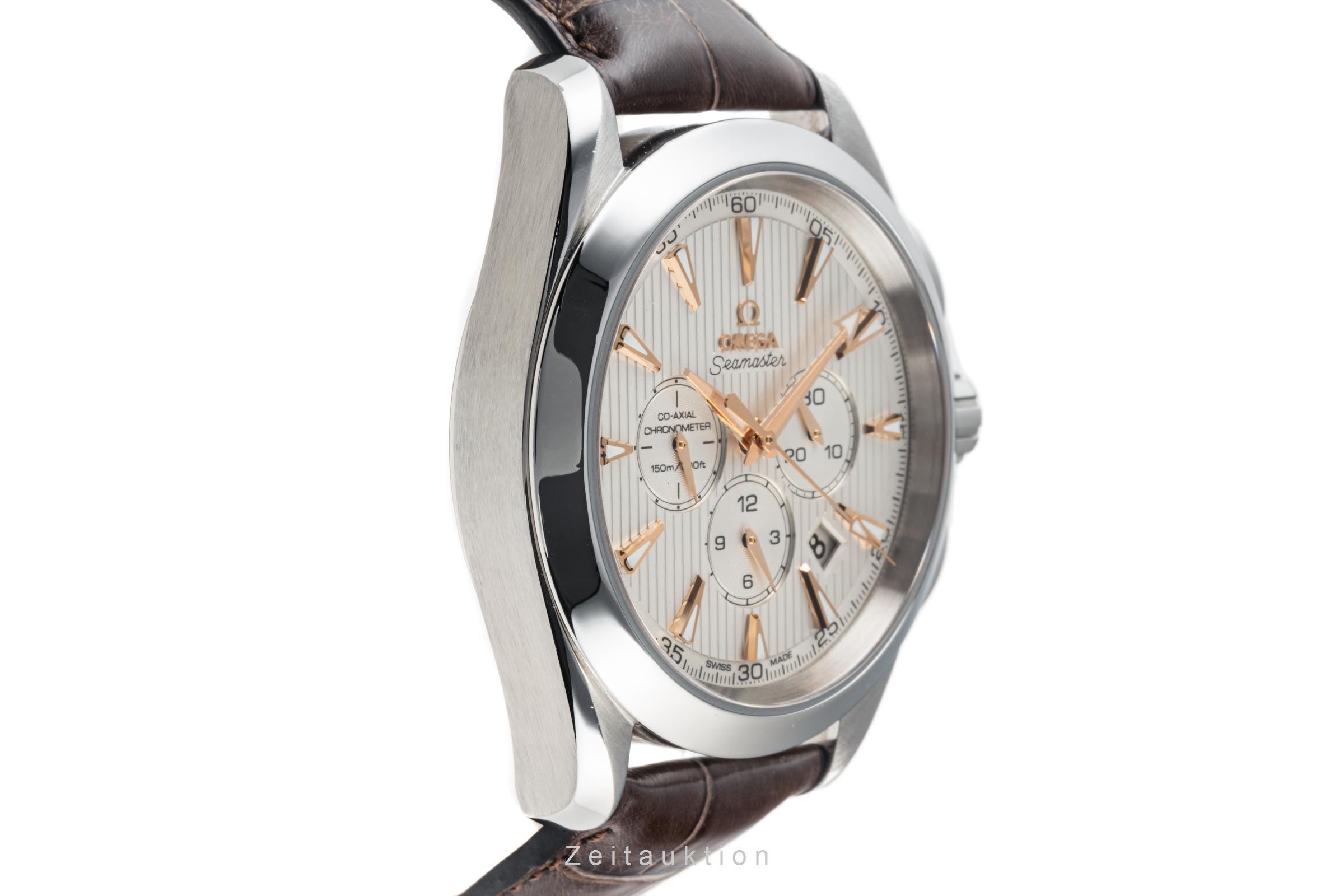 Omega Seamaster Aqua Terra Chronograph Stahl Automatik 231.13.44.50.02.001 B&P [2304835]