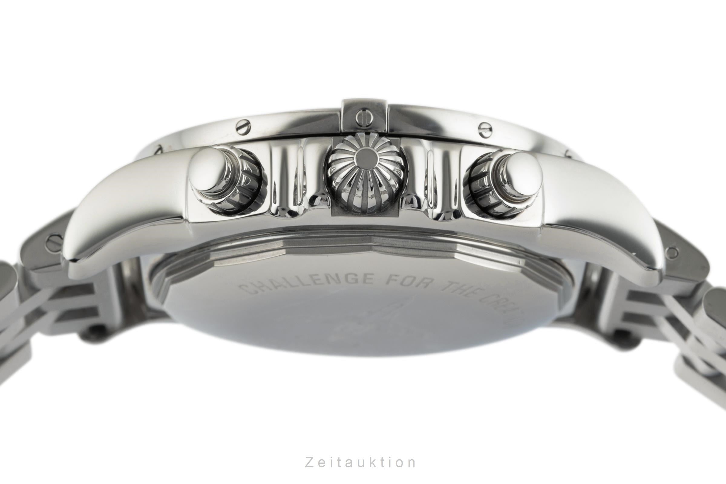 Breitling Chronomat 44 Blue Impulse Chronograph Stahl Automatik AB0110 Limited [2304837]