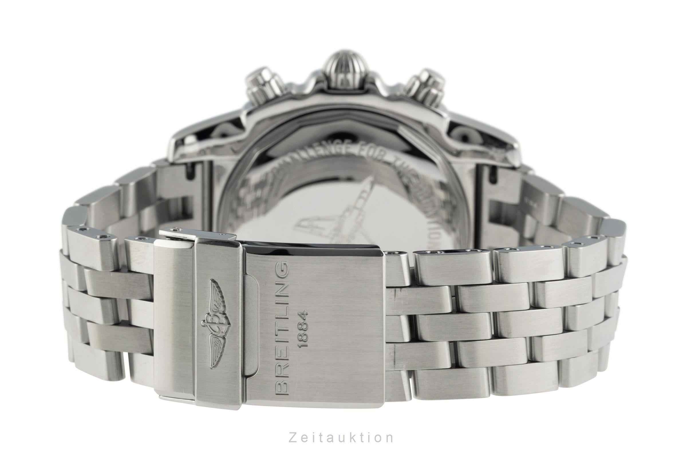 Breitling Chronomat 44 Blue Impulse Chronograph Stahl Automatik AB0110 Limited [2304837]