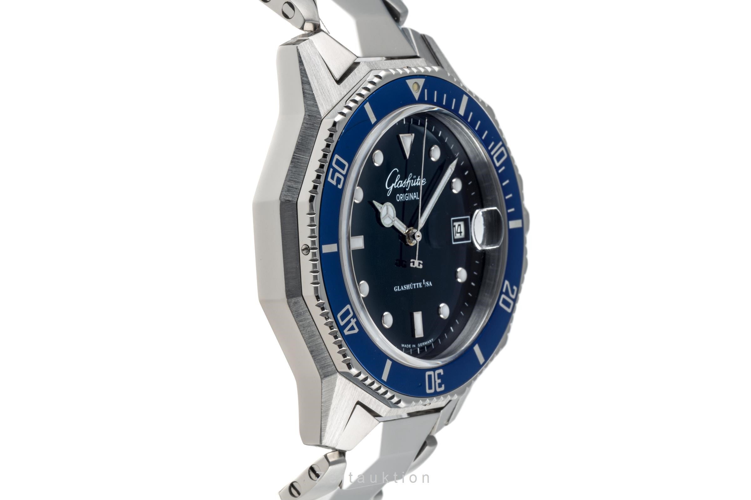 Glashütte Sport Evolution  steel automatic men's watch 10-33-12-12-04  [2304853]