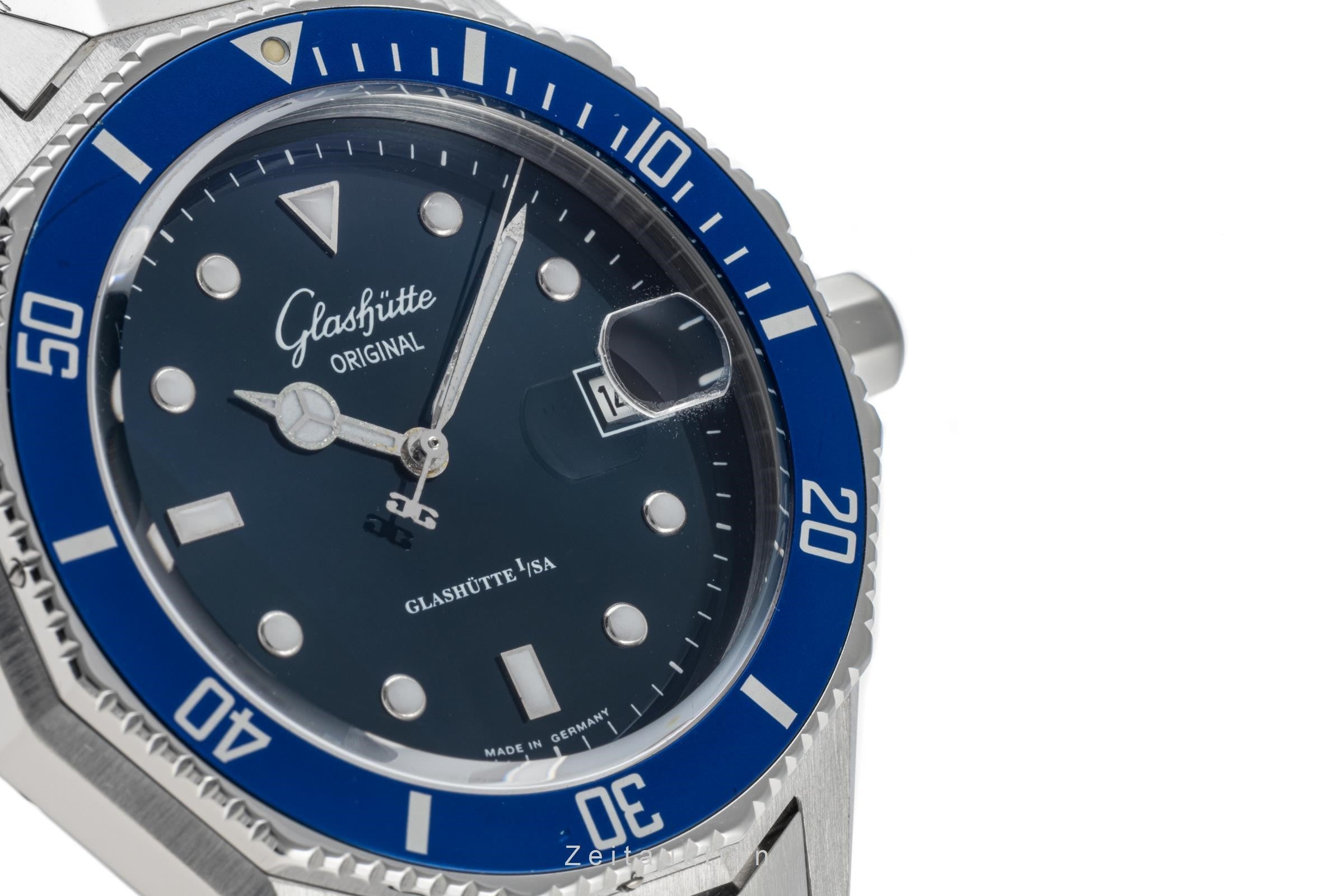 Glashütte Sport Evolution  steel automatic men's watch 10-33-12-12-04  [2304853]