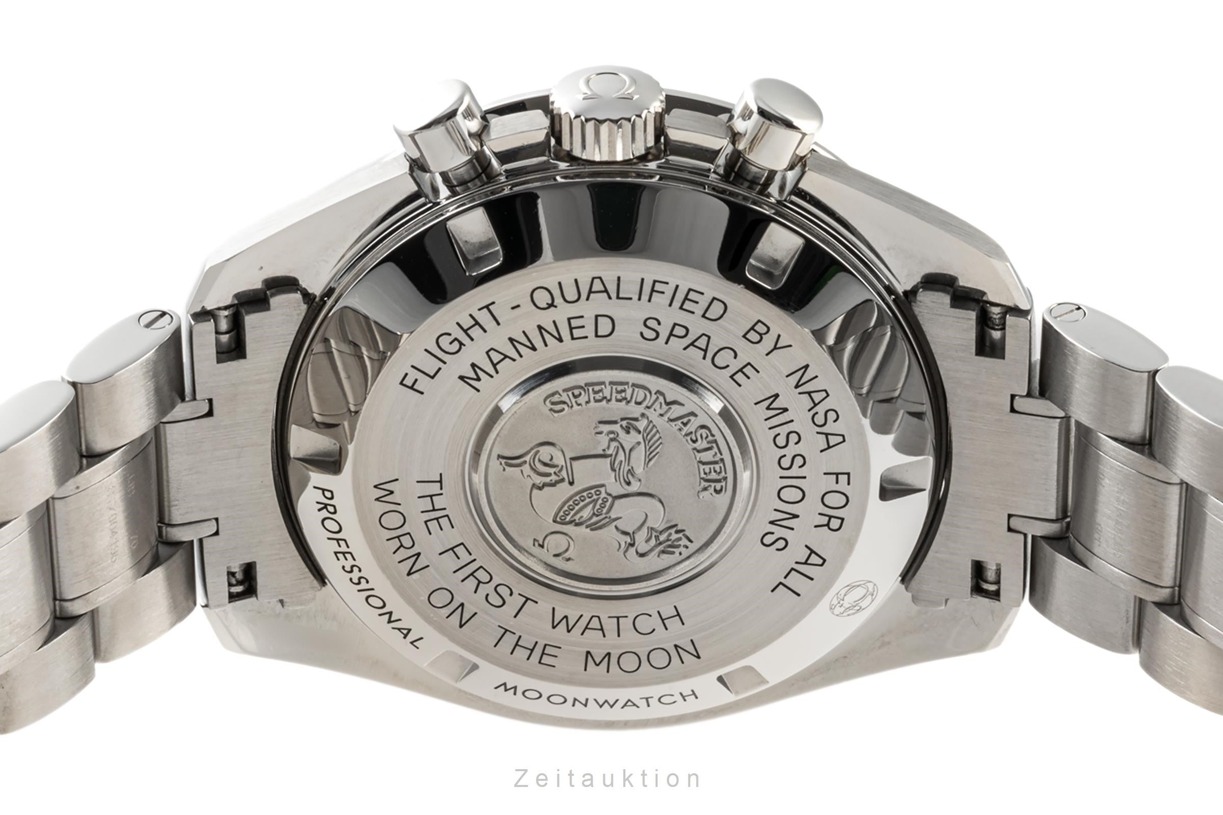 Omega Speedmaster Moonwatch chronographe acier à remontage manuel montre pour hommes 311.30.42.30.01.005 LP: 7600EUR  [2304855]