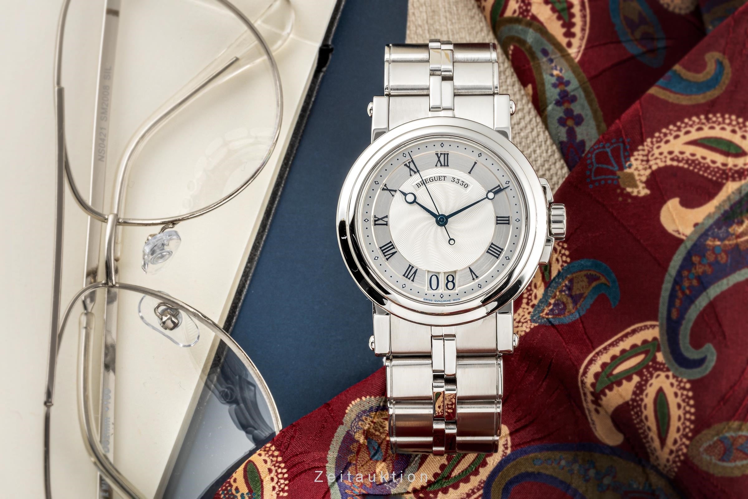 Breguet Marine acciaio automatismo orologio da uomo 5817ST12SV0 LP: 22000EUR  [2304856]