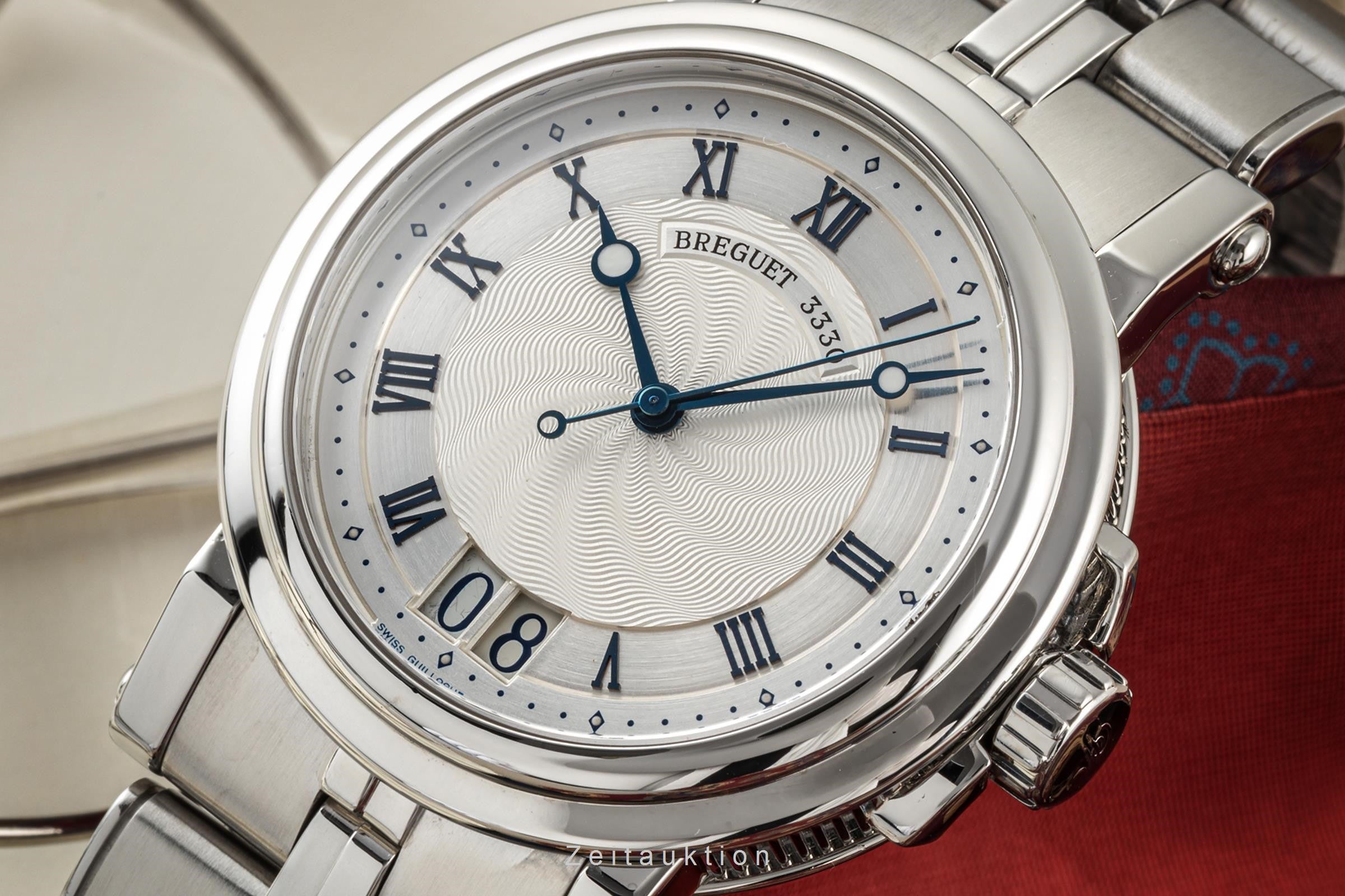 Breguet Marine acciaio automatismo orologio da uomo 5817ST12SV0 LP: 22000EUR  [2304856]