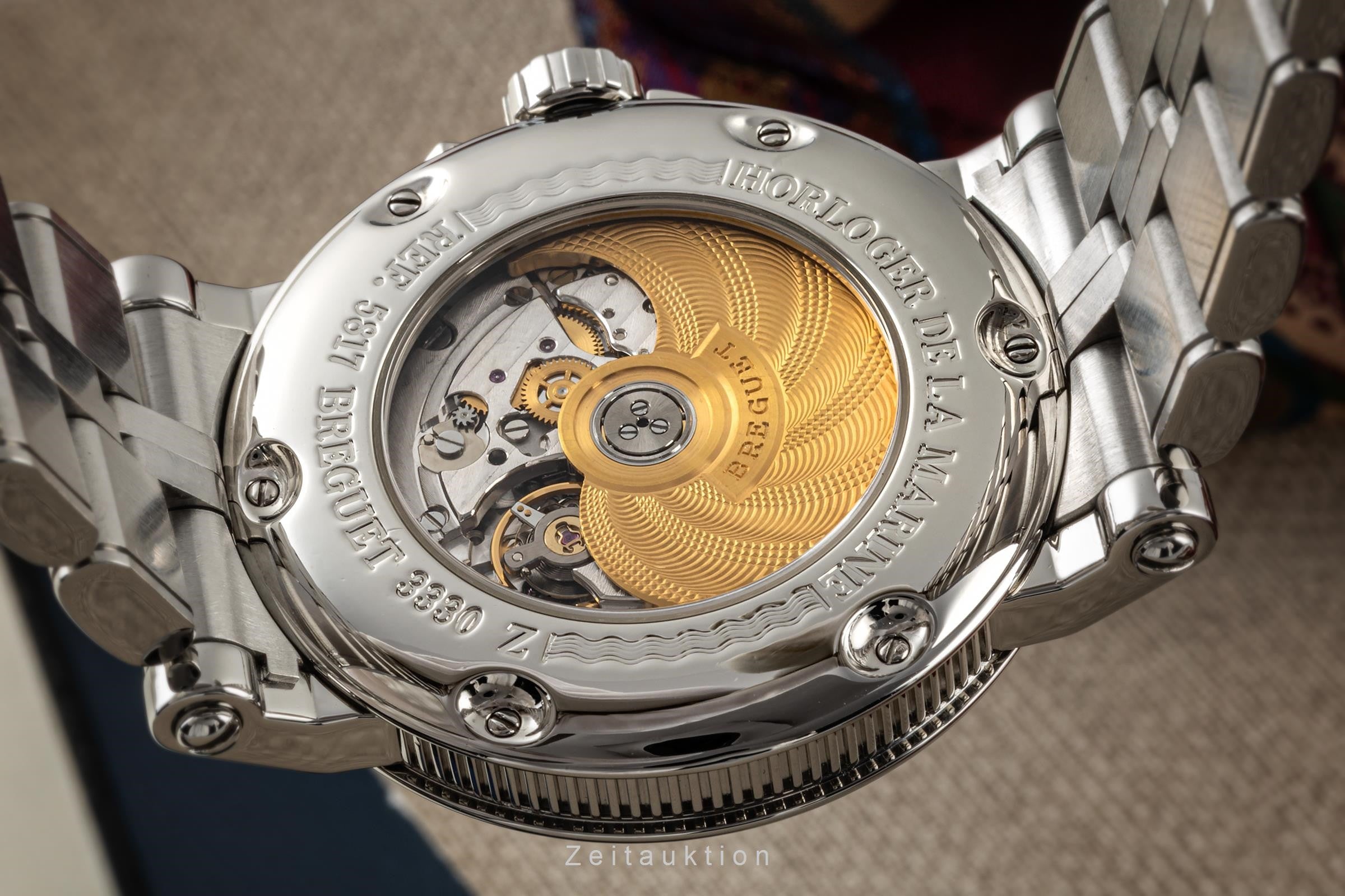 Breguet Marine acciaio automatismo orologio da uomo 5817ST12SV0 LP: 22000EUR  [2304856]