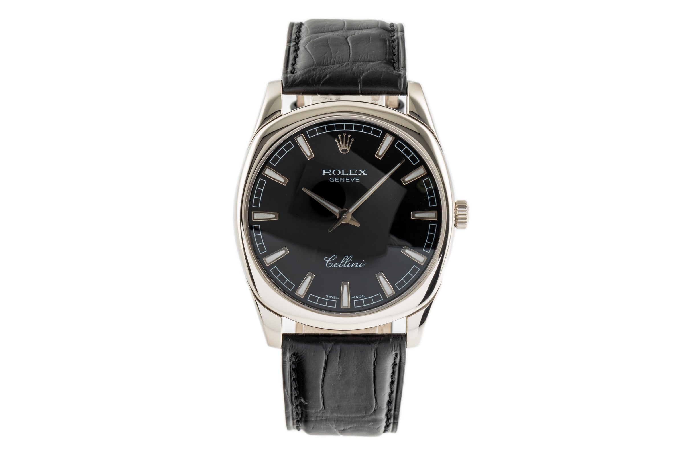 Rolex Cellini 18 ct white gold manual winding men's watch 4243  [2304863]