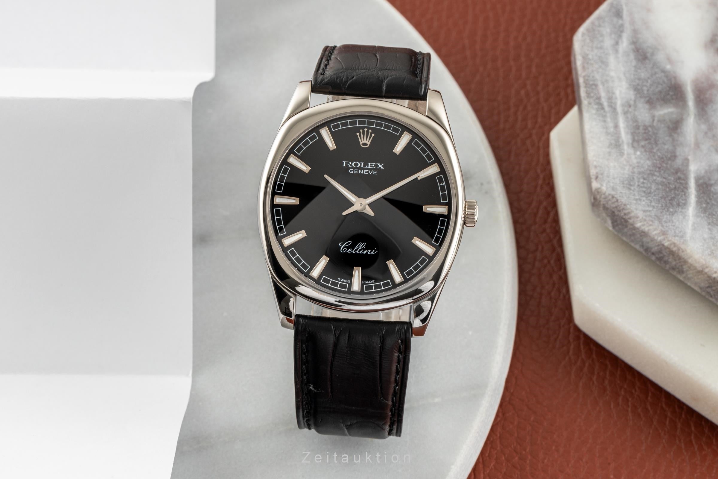 Rolex Cellini 18 ct white gold manual winding men's watch 4243  [2304863]