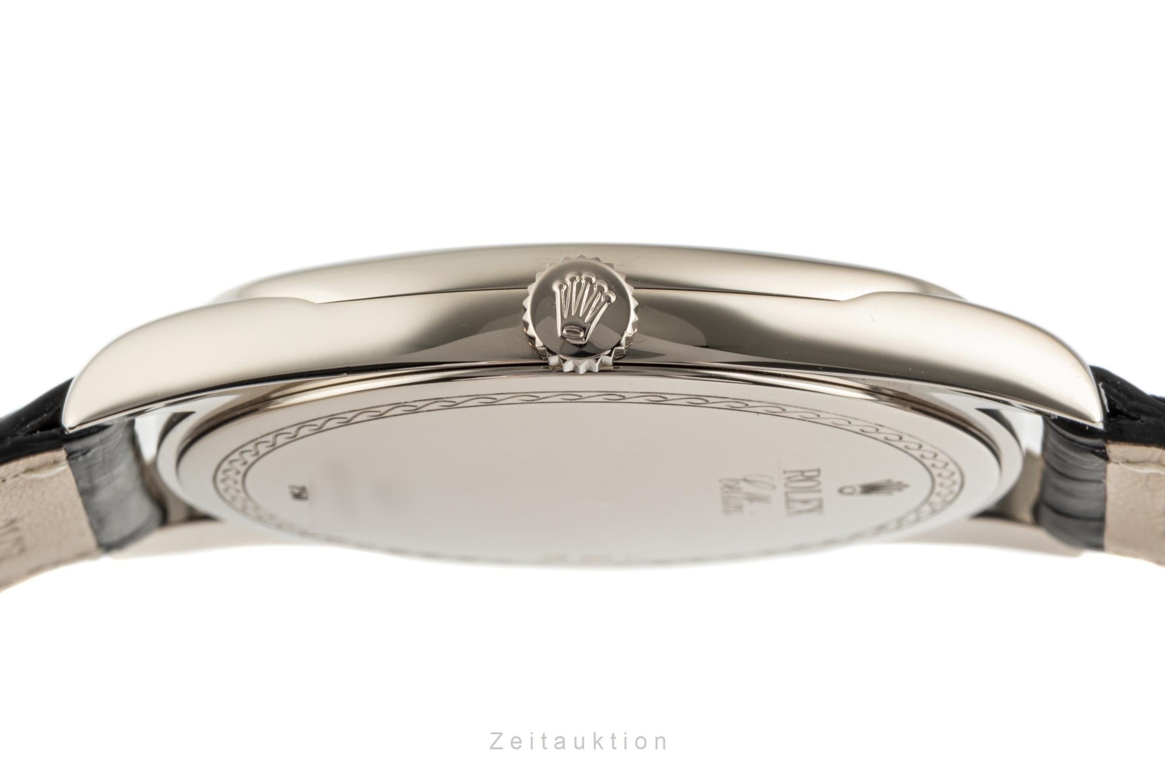 Rolex Cellini 18 ct white gold manual winding men's watch 4243  [2304863]