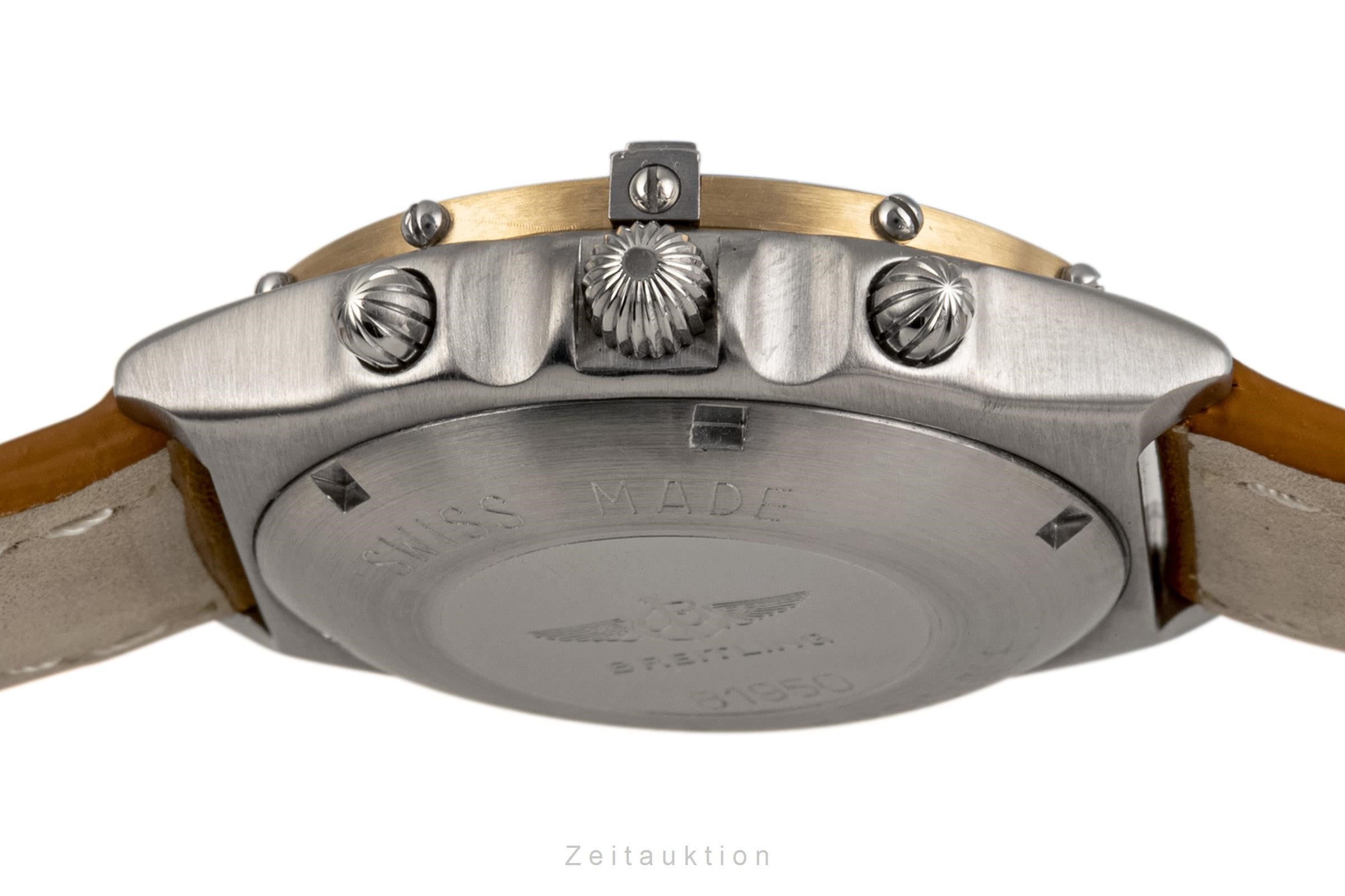 Breitling Chronomat cronografo acciaio / oro automatismo orologio da uomo 81950  [2304867]