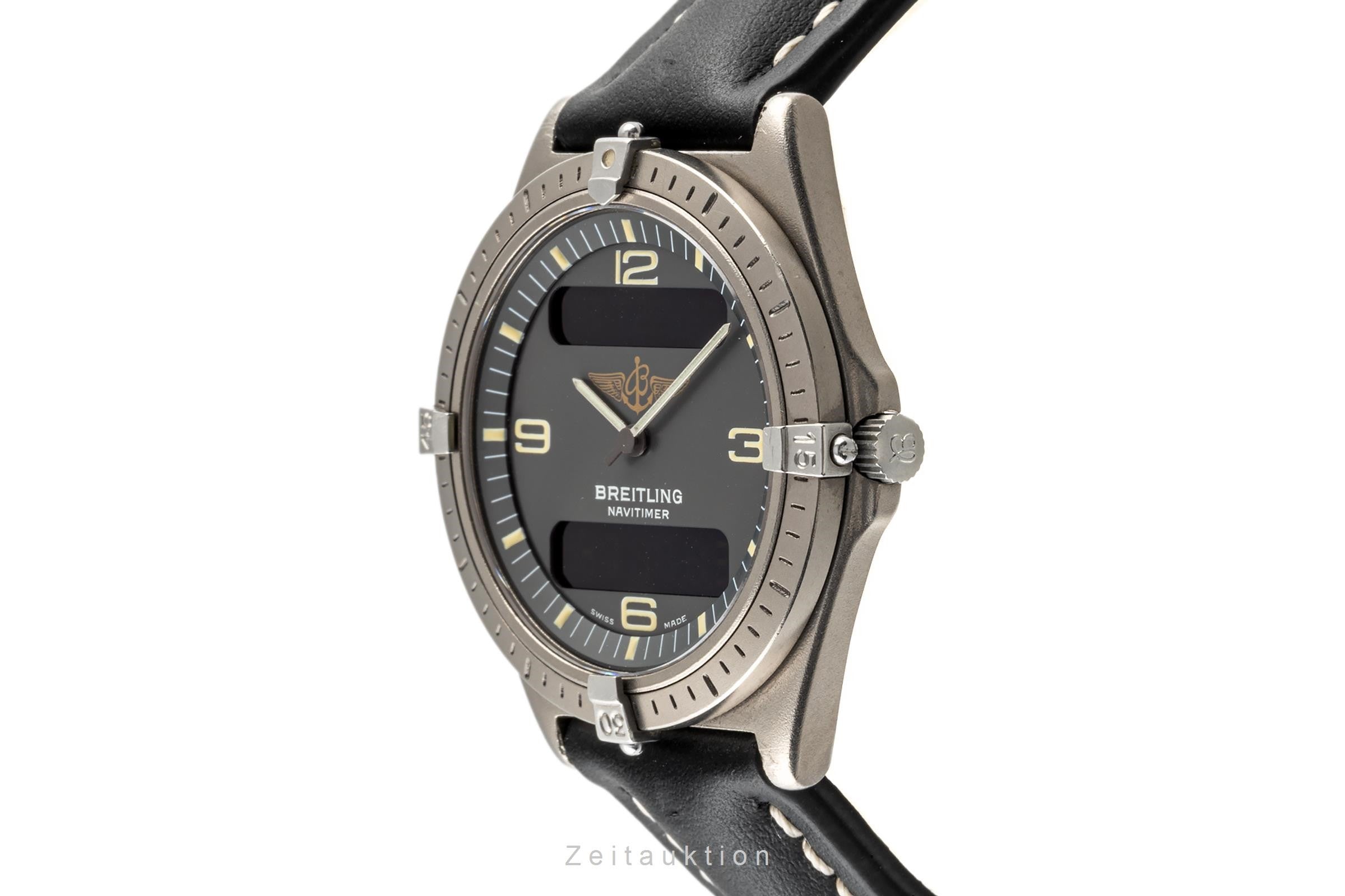 Breitling Aerospace Navitimer Gray Dial Titan Ref. 80360 Klassiker VP: 3400,- € [2304886]