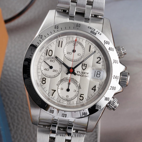 Tudor Prince Date chronograph steel automatic men's watch 79280  [2304892]