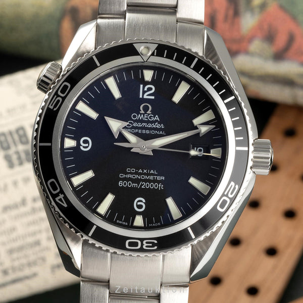 Omega Seamaster acero automático reloj para caballeros 2201.50.00 LP: 6300EUR  [2304893]