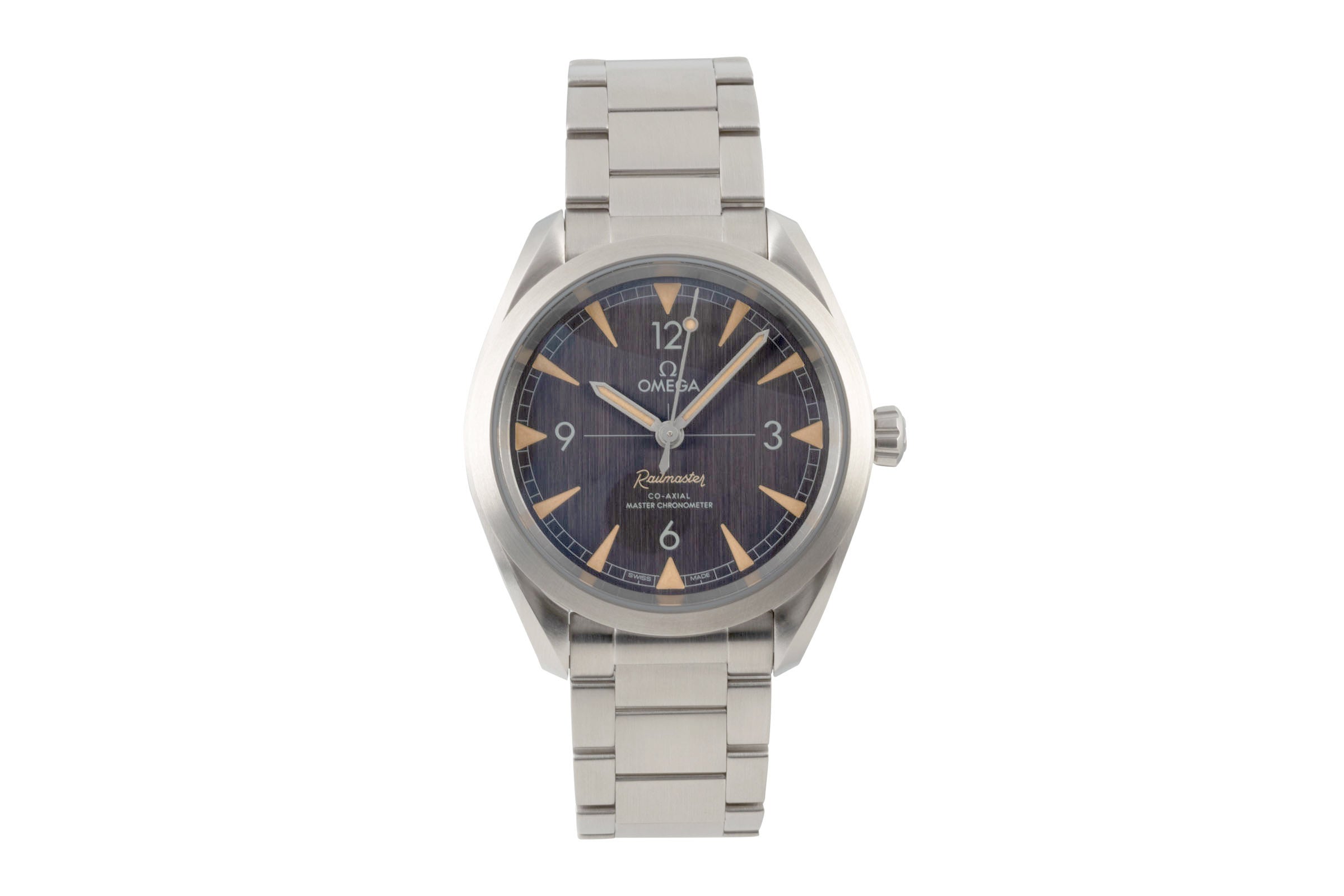 Omega Railmaster acier automatique montre pour hommes 220.10.40.20.01.001 LP: 5400EUR  [2304947]