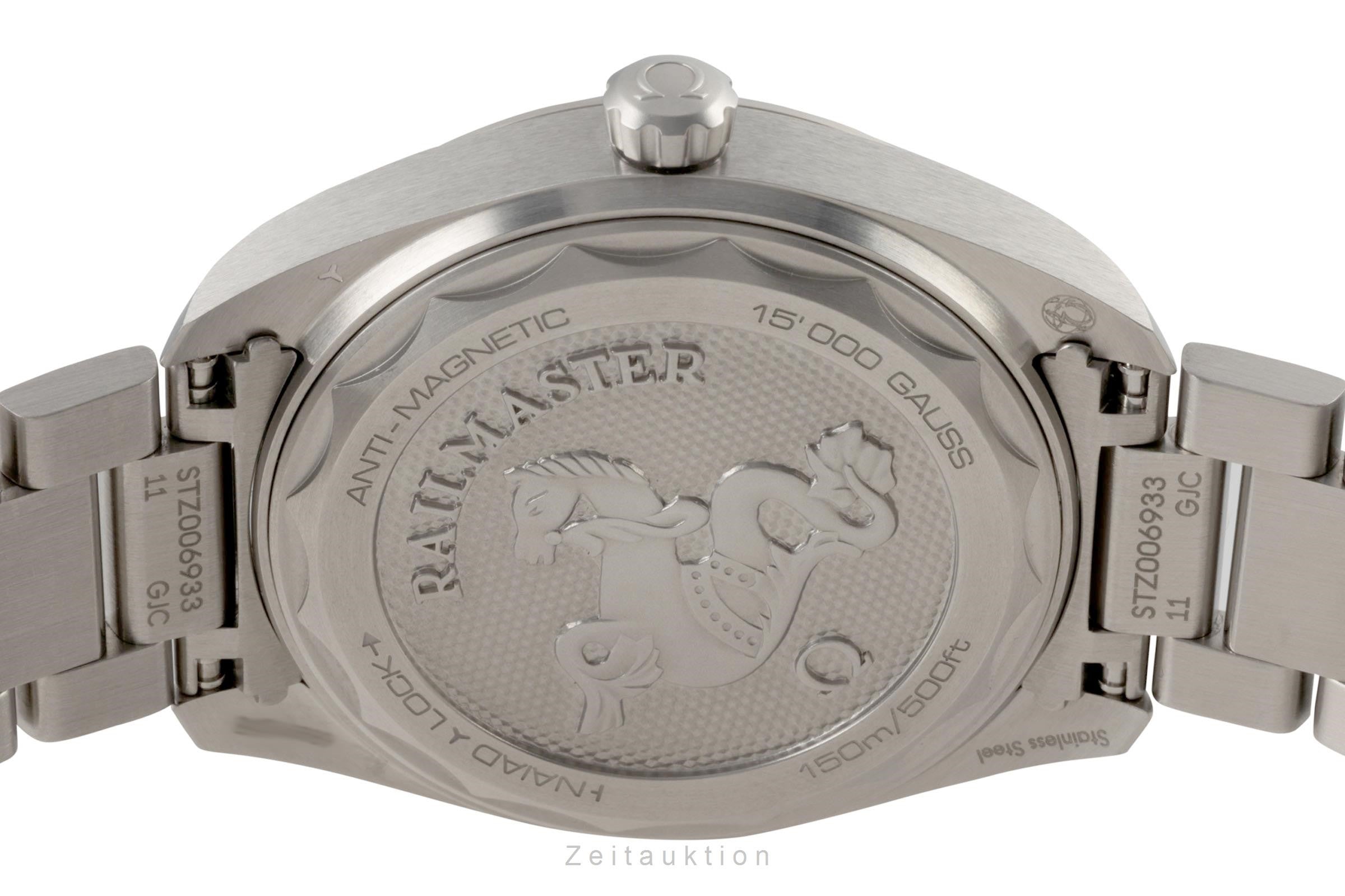 Omega Railmaster acier automatique montre pour hommes 220.10.40.20.01.001 LP: 5400EUR  [2304947]