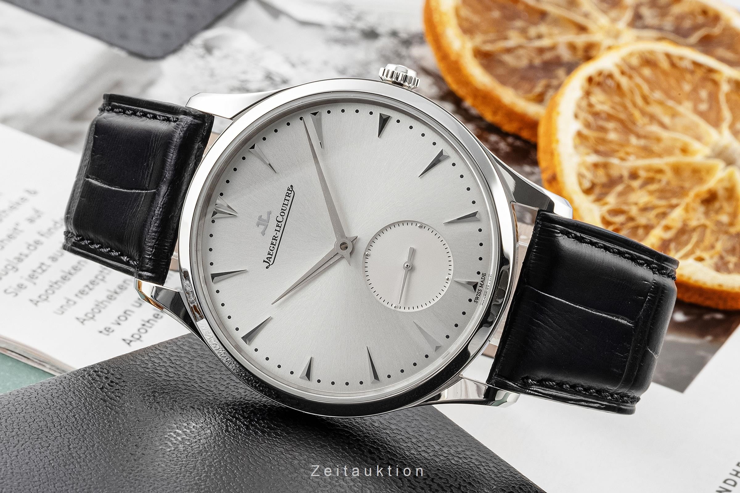 Jaeger LeCoultre Master Ultra Thin steel automatic men's watch 174.8.90.S, Q1358420 LP: 0EUR  [2304969]