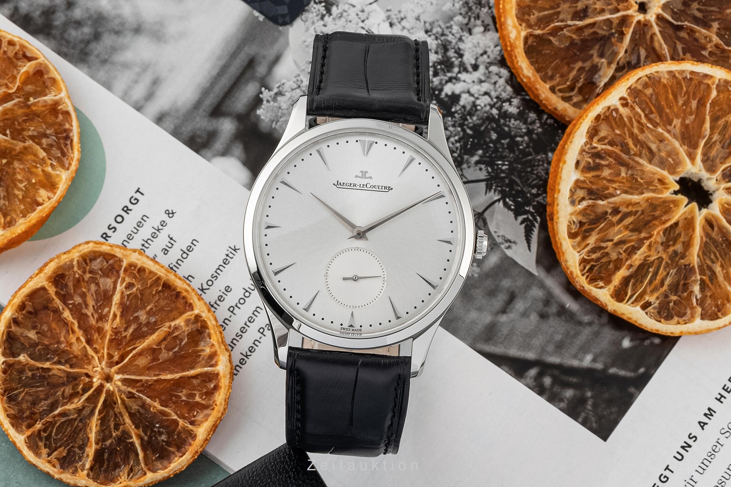 Jaeger LeCoultre Master Ultra Thin steel automatic men's watch 174.8.90.S, Q1358420 LP: 0EUR  [2304969]