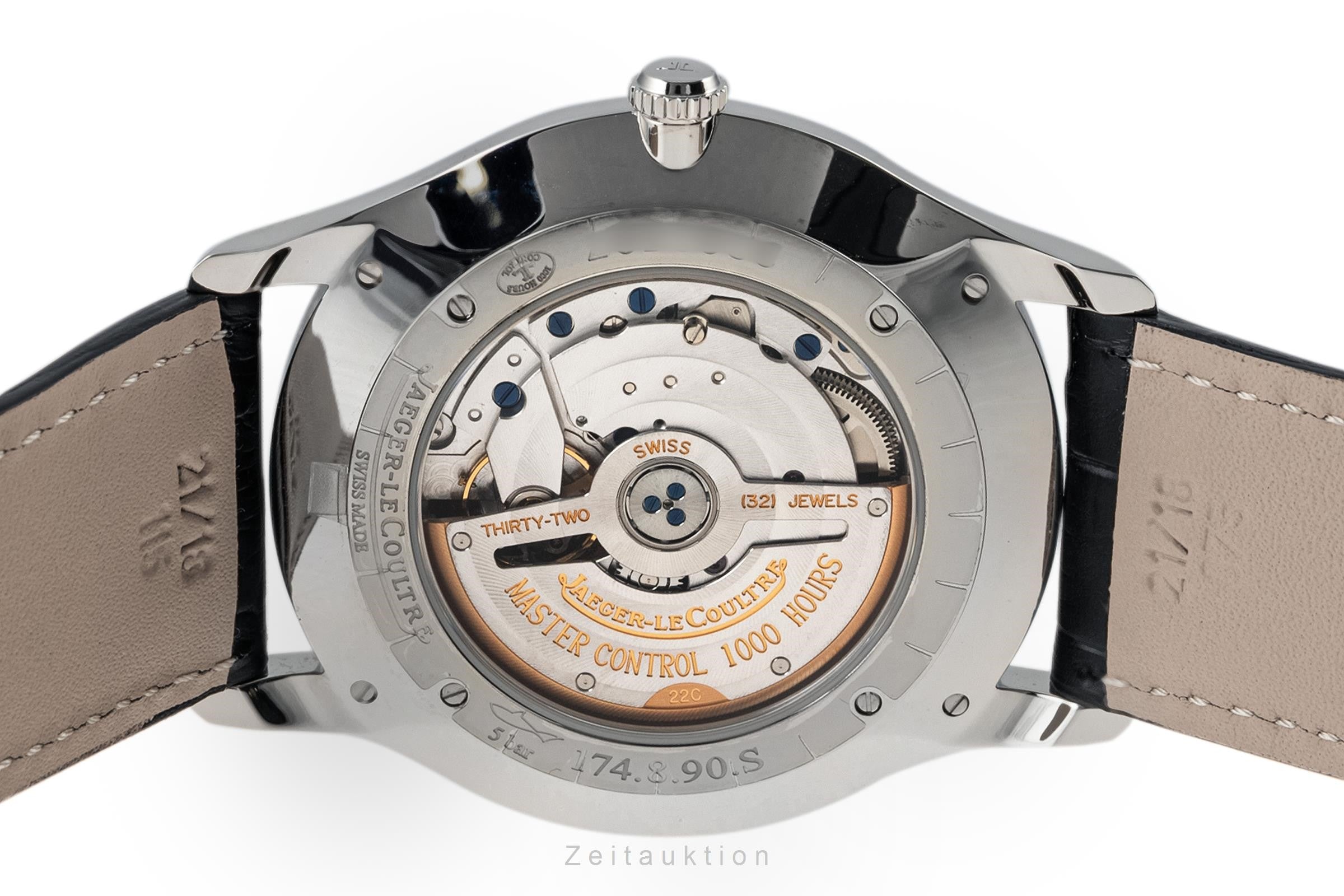 Jaeger LeCoultre Master Ultra Thin steel automatic men's watch 174.8.90.S, Q1358420 LP: 0EUR  [2304969]