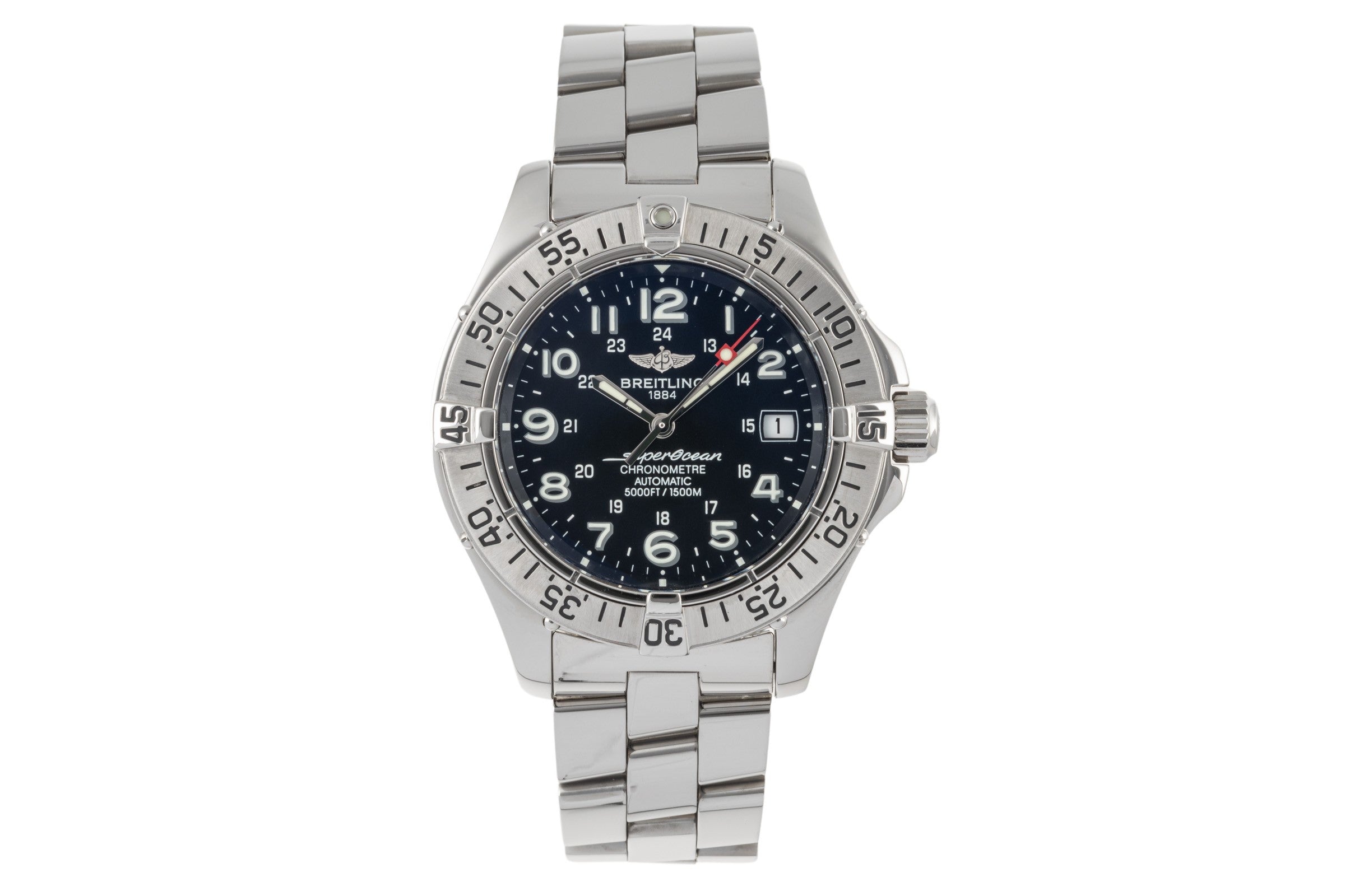Breitling Superocean steel automatic men's watch A17360 LP: 5450EUR  [2304979]