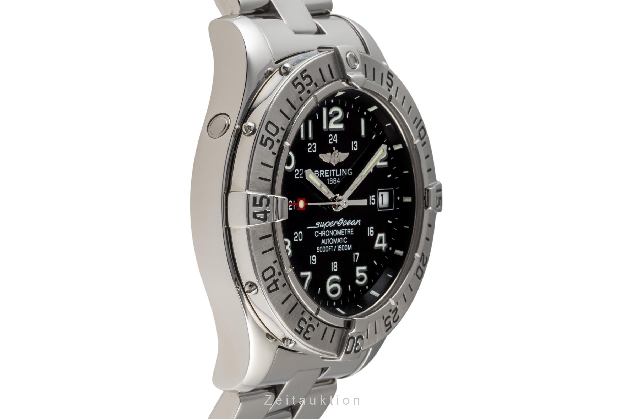 Breitling Superocean steel automatic men's watch A17360 LP: 5450EUR  [2304979]