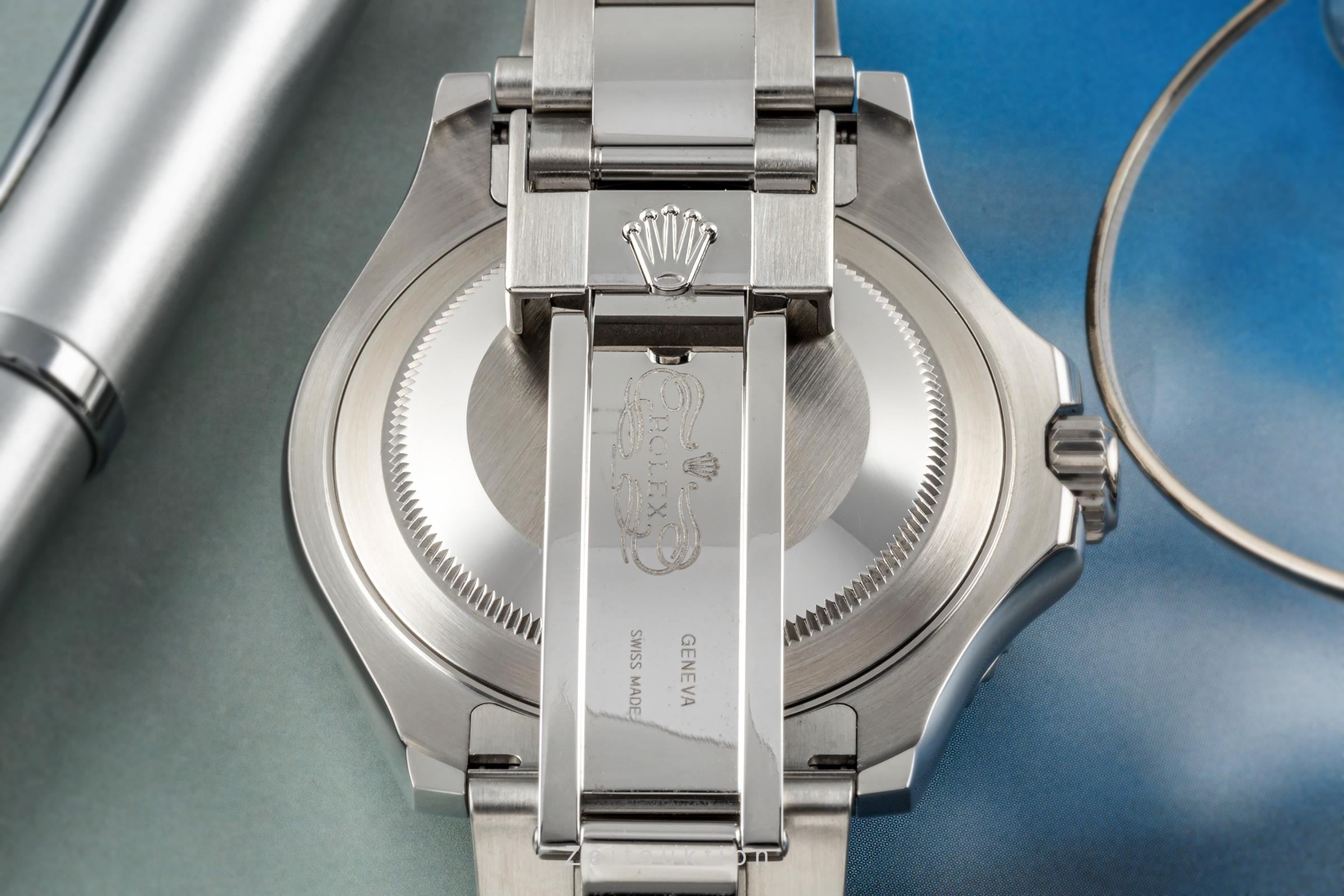 Rolex Yacht-Master 40 Rhodium Oyster Stahl / Platin Automatik Herren Ref. 116622 [2304980]