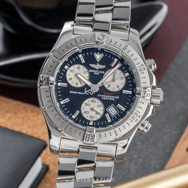 Breitling Colt Chronograph  steel quartz men's watch  [2304989]