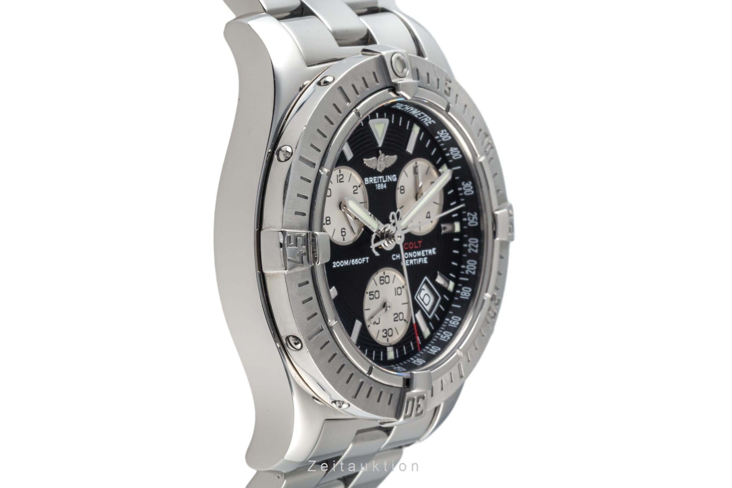 Breitling Colt Chronograph  steel quartz men's watch  [2304989]