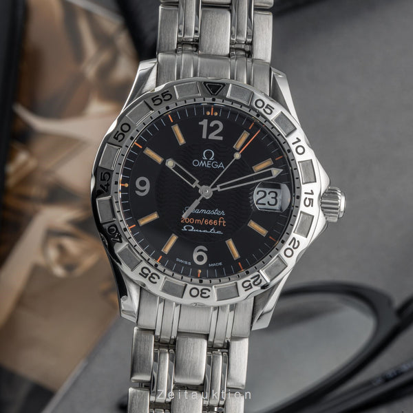 Omega Seamaster Omegamatic 200M Black Dial Edelstahl Herrenuhr Ref. 2516.50.00 [2304994]