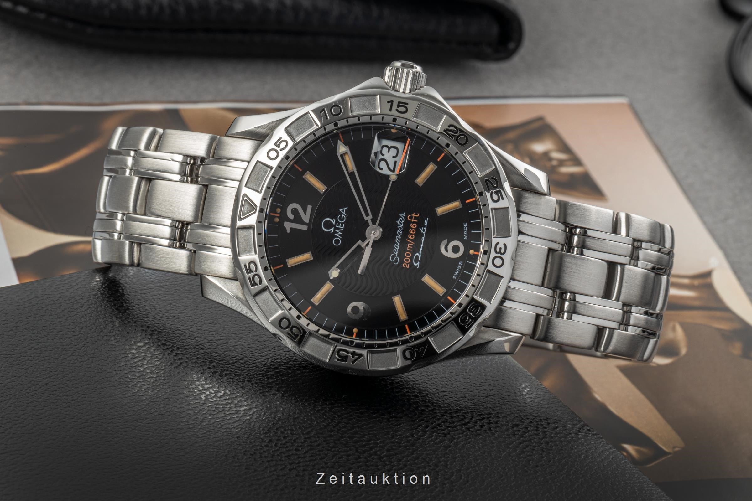 Omega Seamaster Omegamatic 200M Black Dial Edelstahl Herrenuhr Ref. 2516.50.00 [2304994]