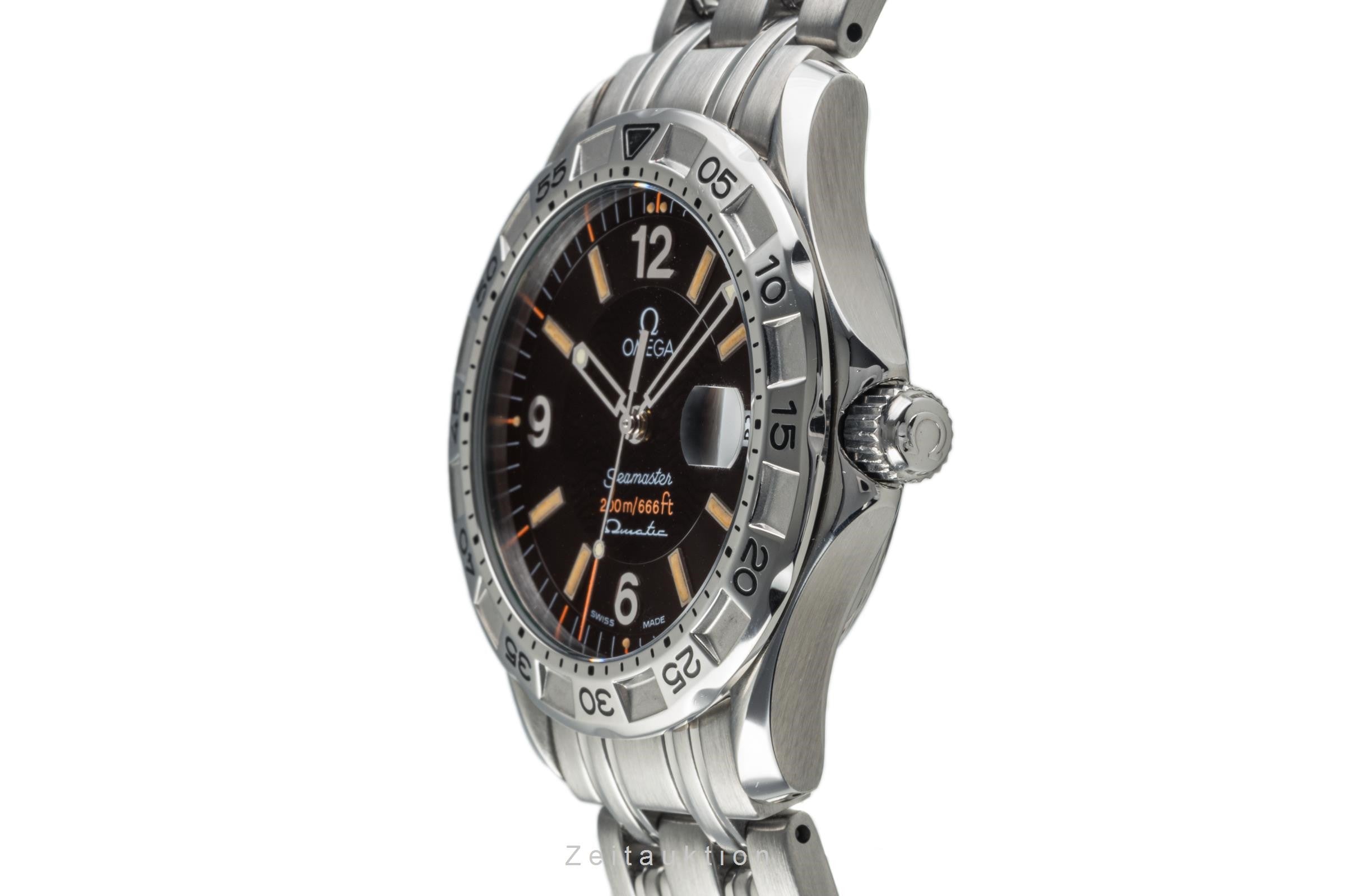 Omega Seamaster steel quartz Kal. 1400 Ref. 2516.50.00, 196.1536
