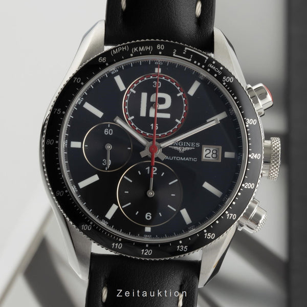 Longines Grande Vitesse Chronograph Automatik Edelstahl Herrenuhr Ref. L3.636.4  [2305013]