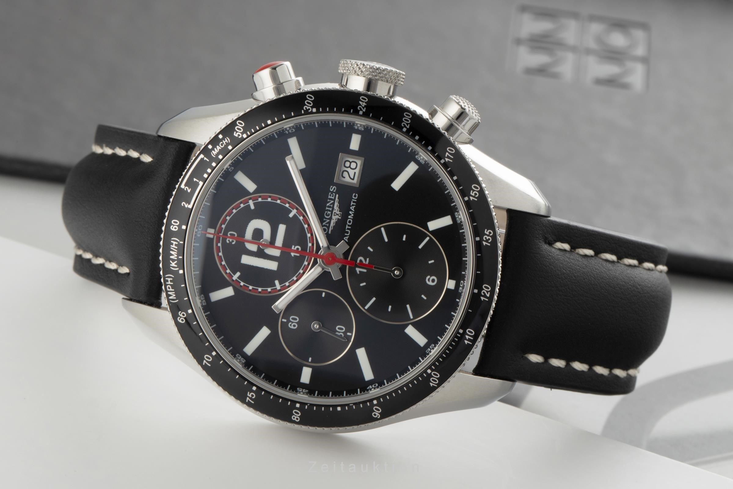 Longines Grande Vitesse cronografo acciaio automatismo Kal. L667.2 Ref.  L3.636.4 | 2305013