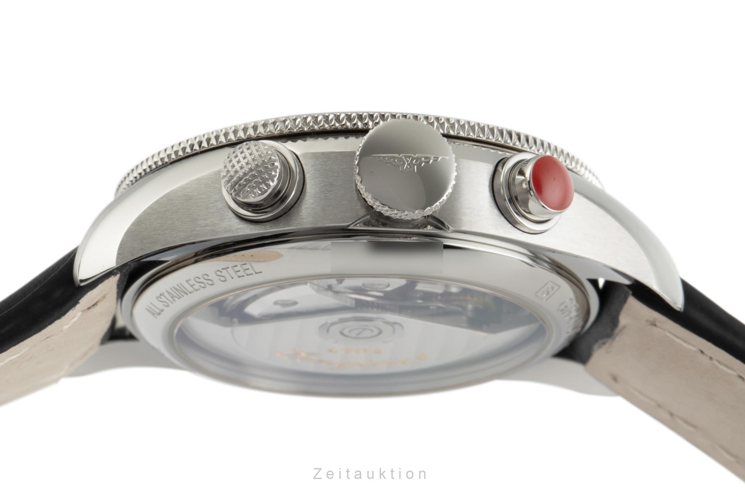 Longines Grande Vitesse chronographe acier automatique Kal. L667.2