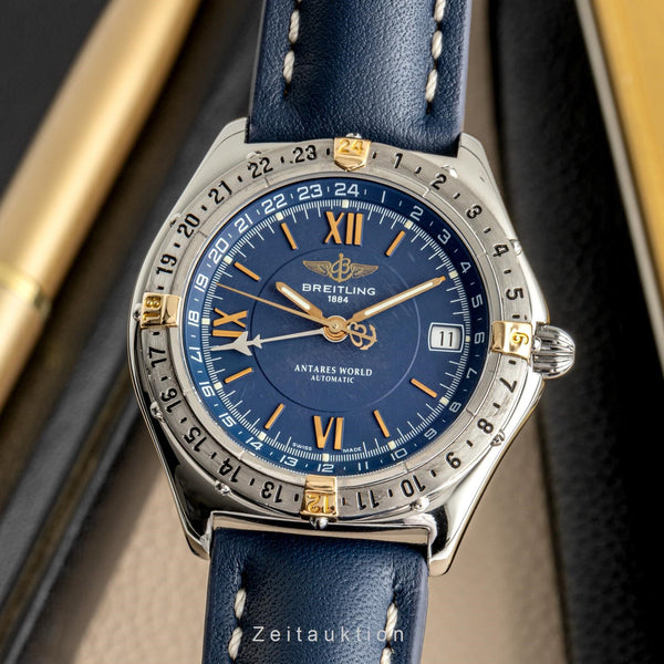 Breitling Antares steel / gold automatic men's watch B32047.1  [2305014]