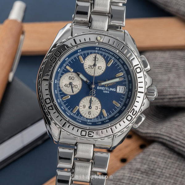 Breitling Shark chronographe acier automatique montre pour hommes A13051  [2305028]