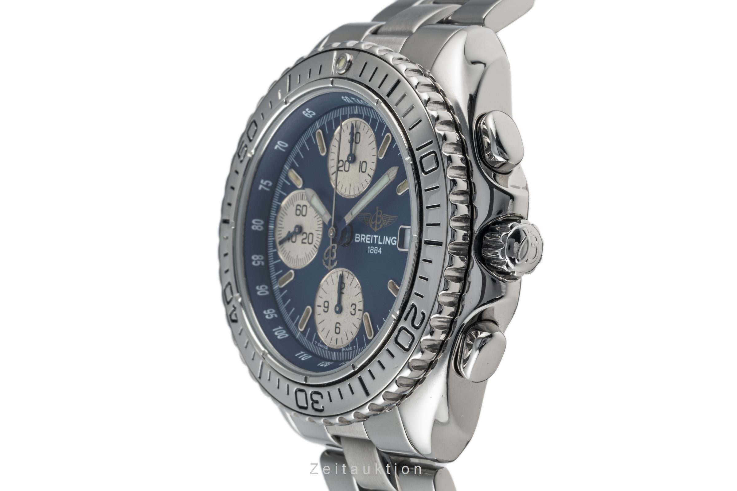 Breitling Shark chronographe acier automatique montre pour hommes A13051  [2305028]