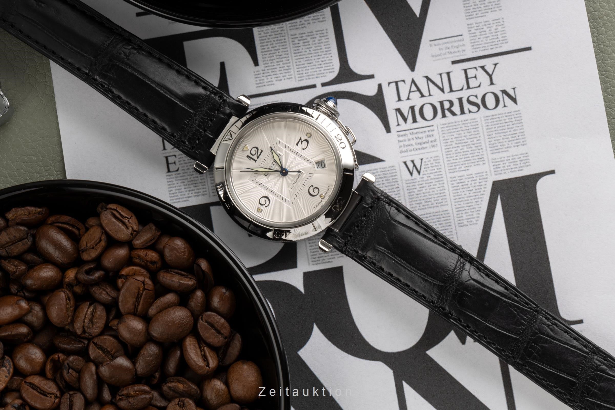 Cartier Pasha steel automatic men's watch W3103155, 2378 LP: 7300EUR  [2305034]