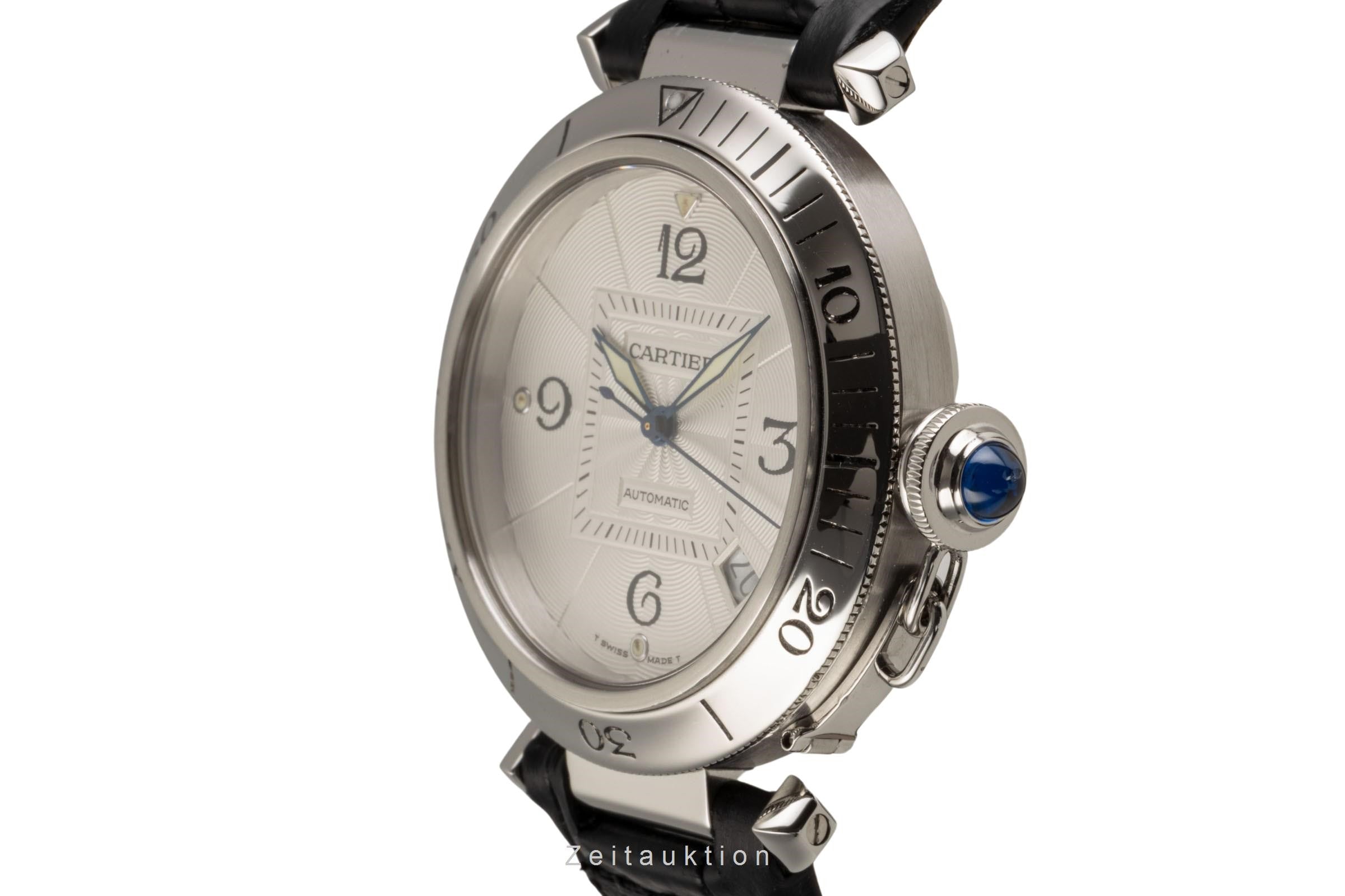 Cartier Pasha steel automatic men's watch W3103155, 2378 LP: 7300EUR  [2305034]