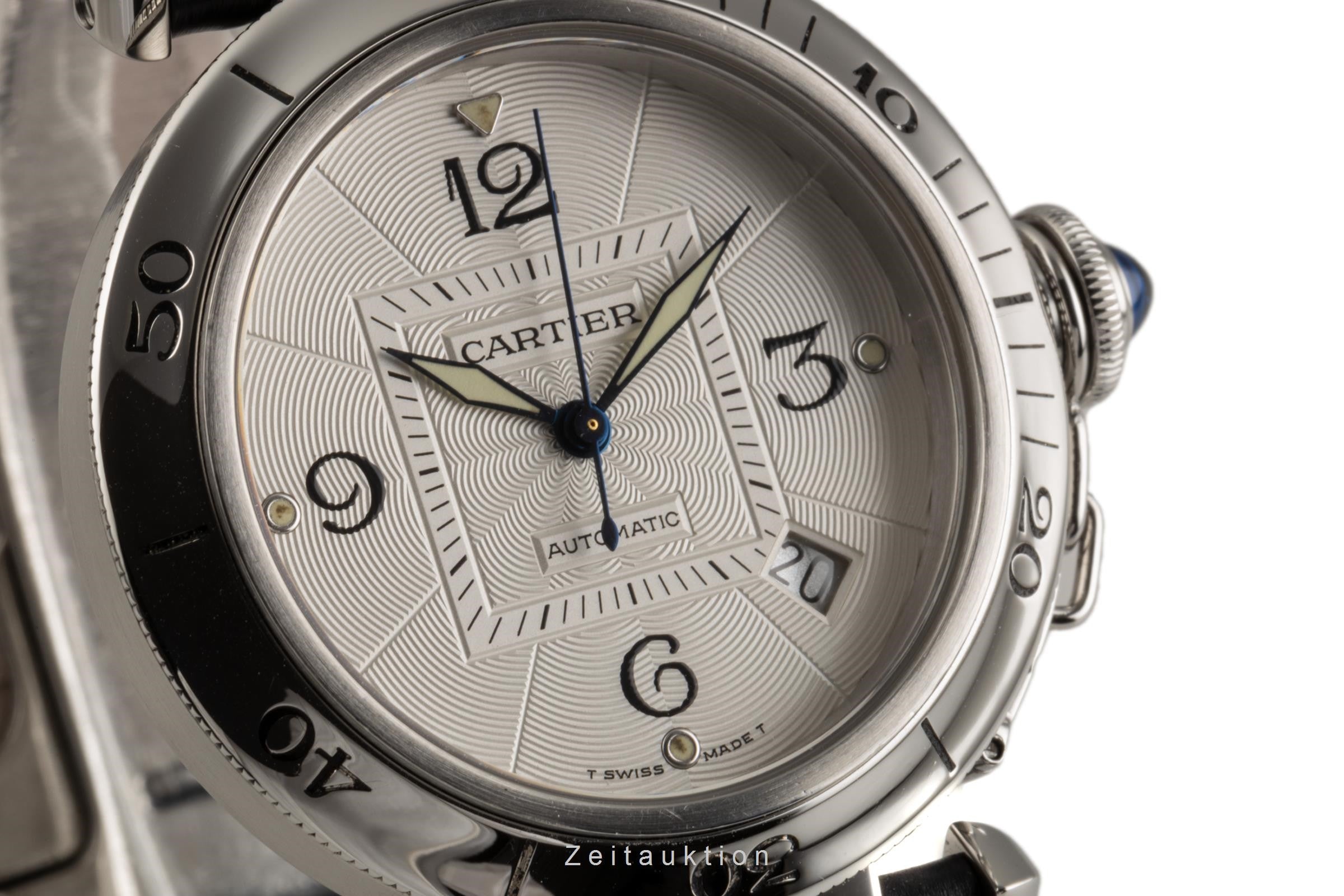 Cartier Pasha steel automatic men's watch W3103155, 2378 LP: 7300EUR  [2305034]