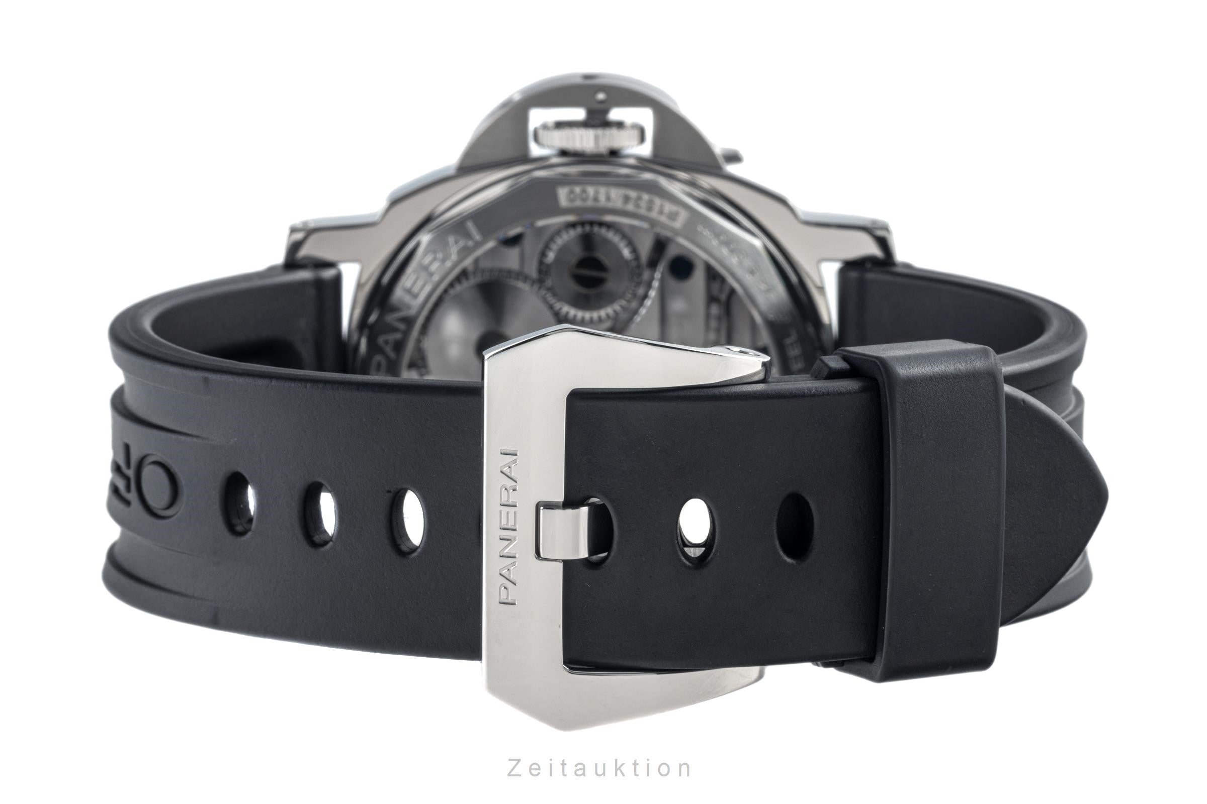 Panerai Luminor Marina acero cuerda manual reloj para caballeros PAM00111 LP: 6200EUR  [2305044]