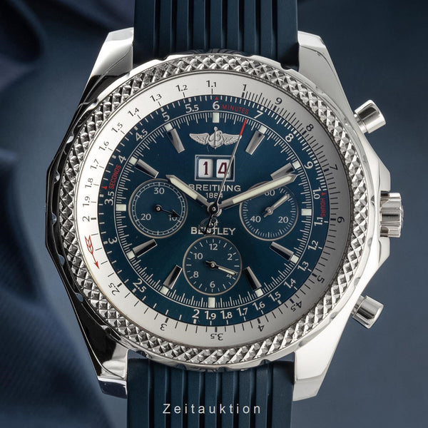 Breitling Bentley 6.75 chronograph steel automatic men's watch A44362  [2305092]