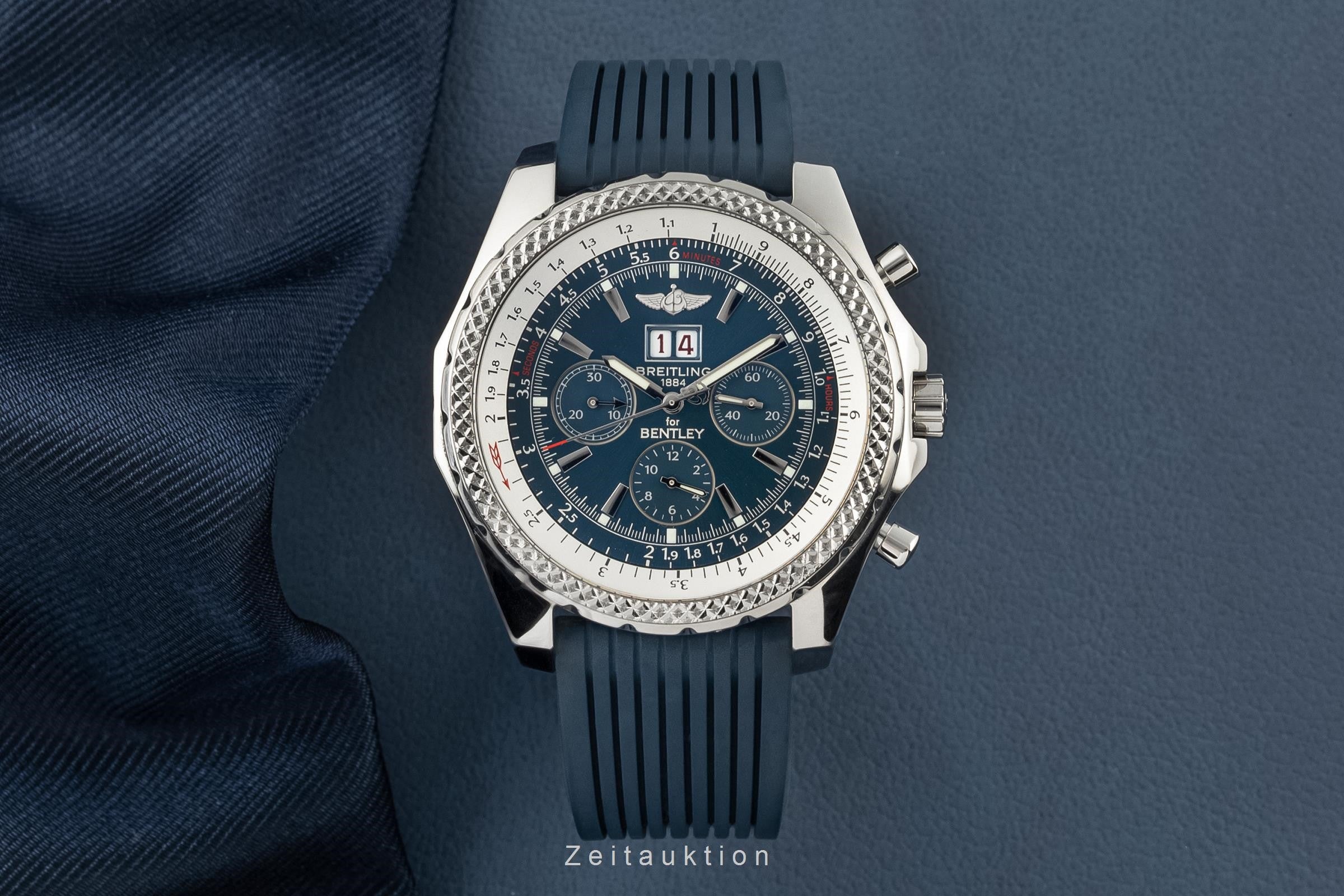 Breitling Bentley 6.75 chronograph steel automatic men's watch A44362  [2305092]