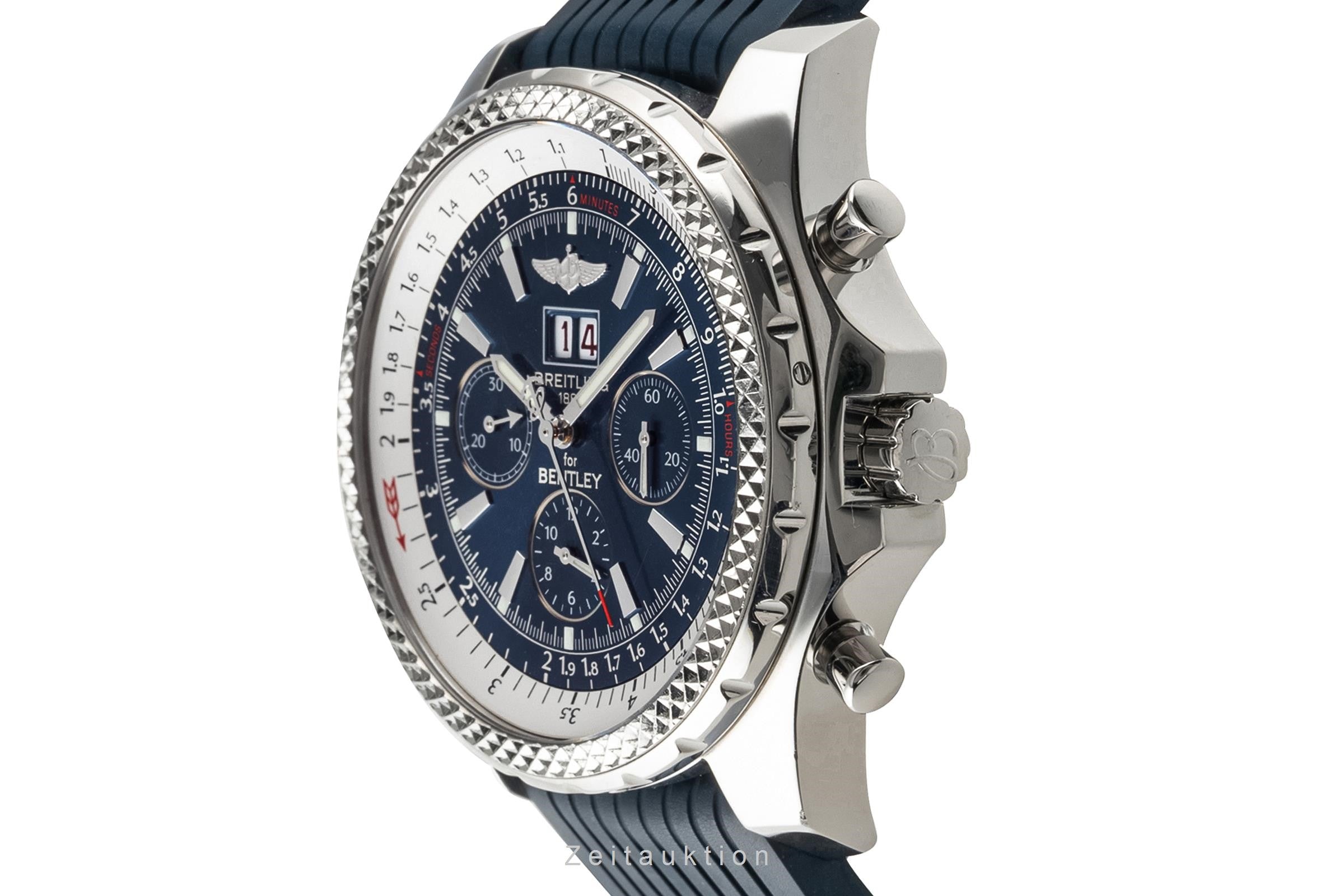 Breitling Bentley 6.75 chronograph steel automatic men's watch A44362  [2305092]