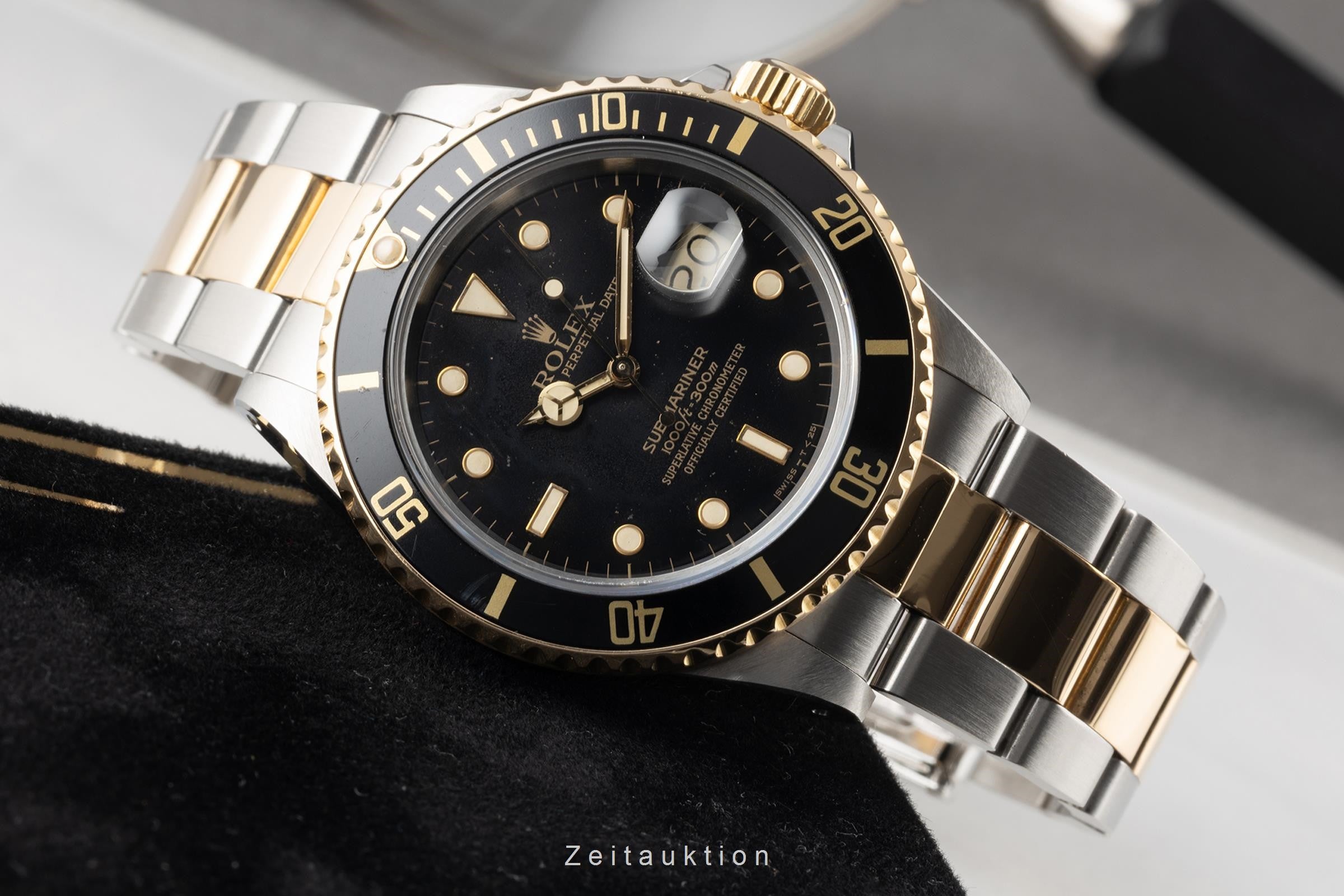 Rolex Submariner steel gold automatic 3035 16803 2305096