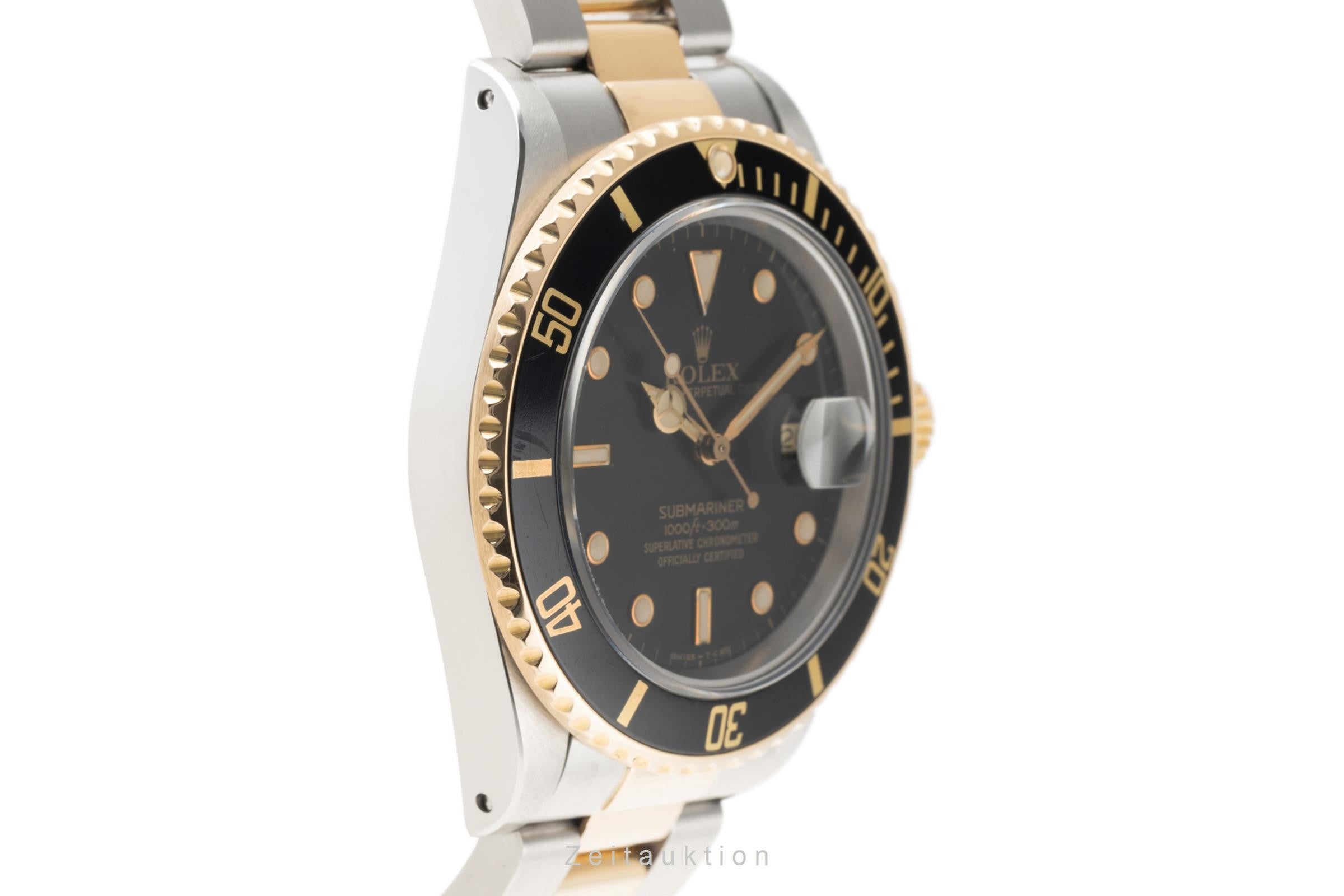 Rolex Submariner acciaio / oro automatismo orologio da uomo 16803 LP: 15350EUR  [2305096]